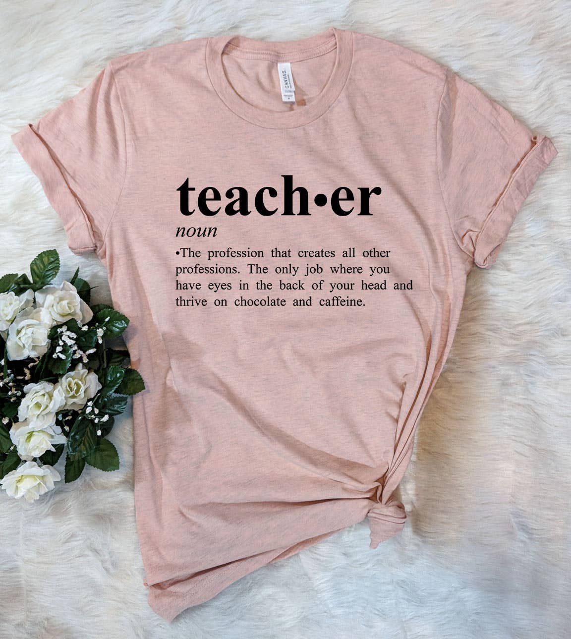Teacher Noun Definition - Teacher School Funny Gift T-Shirt Hoodie, Sweatshirt | PodTeesHub.com