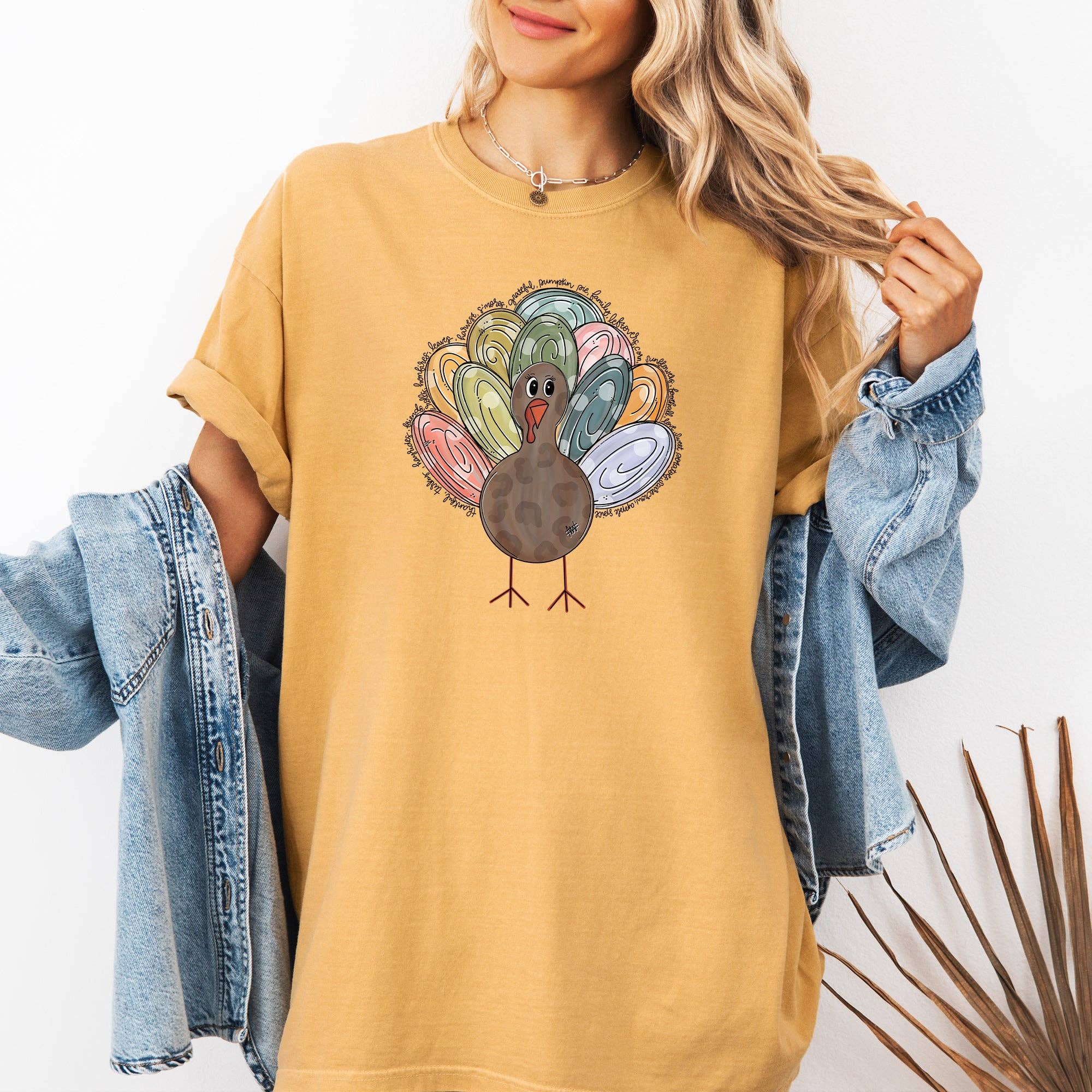 Thanksgiving Turkey, Cute, Autumn, Words Tshirt Hoodie, Sweatshirt | PodTeesHub.com