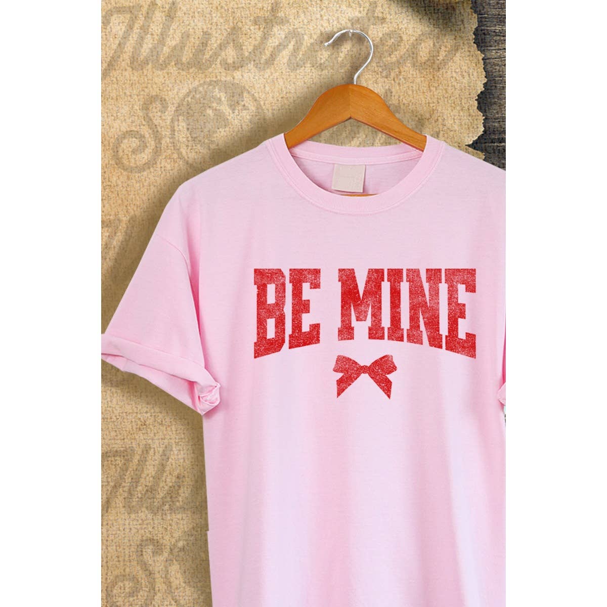 Be Mine Valentine Graphic Tee Hoodie, Sweatshirt | PodTeesHub.com