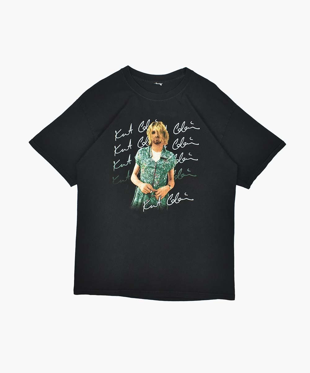 Vintage 2000s Kurt Cobain T Shirt L Hoodie, Sweatshirt | PodTeesHub.com