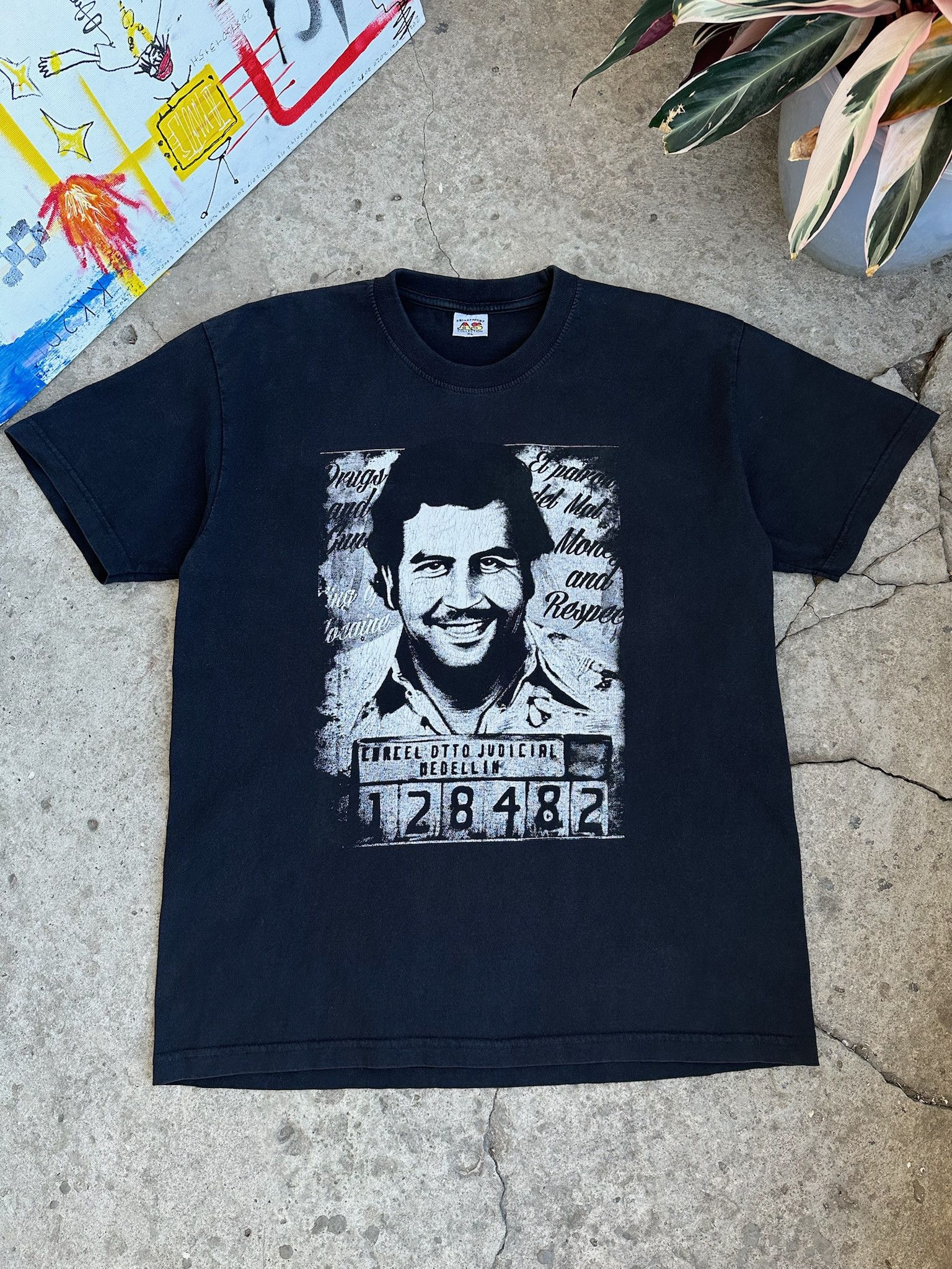 Japanese Brand Pablo Escobar Vintage Y2k 2000s Streetwear Graphic Tee Hoodie, Sweatshirt | PodTeesHub.com