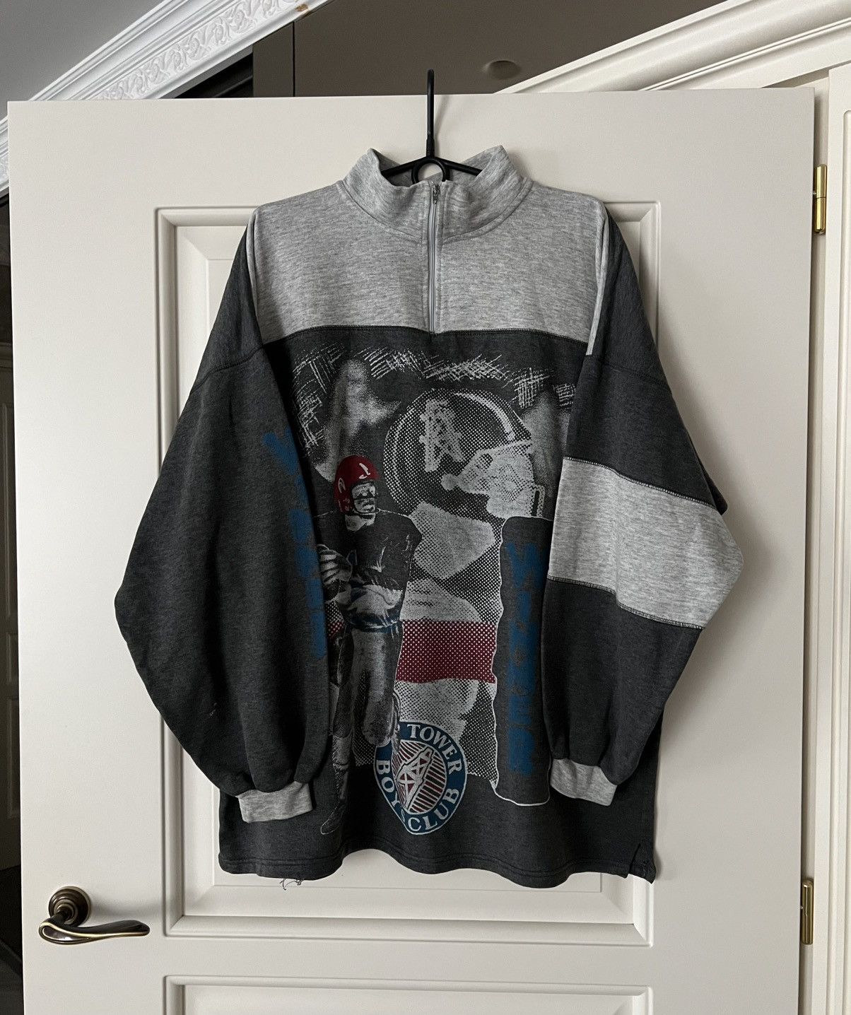 Vintage 90s Tower Boys Club Football Graphic Sweatshirt T-Shirts, Hoodie | PodTeesHub.com