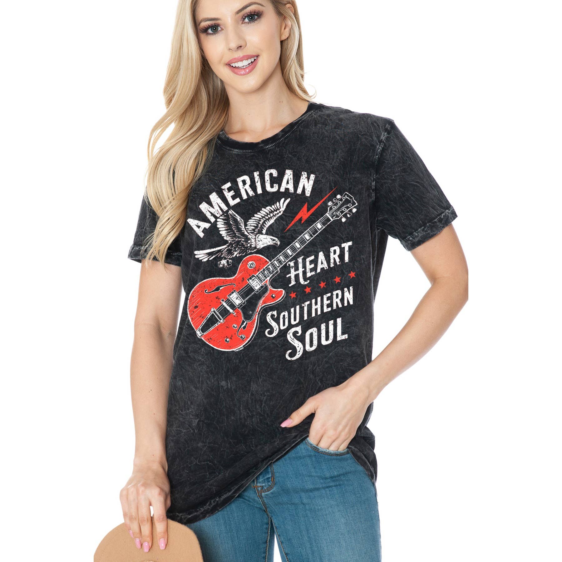 American Heart Southern Soul- Mineral Wash T Shirt Hoodie, Sweatshirt | PodTeesHub.com