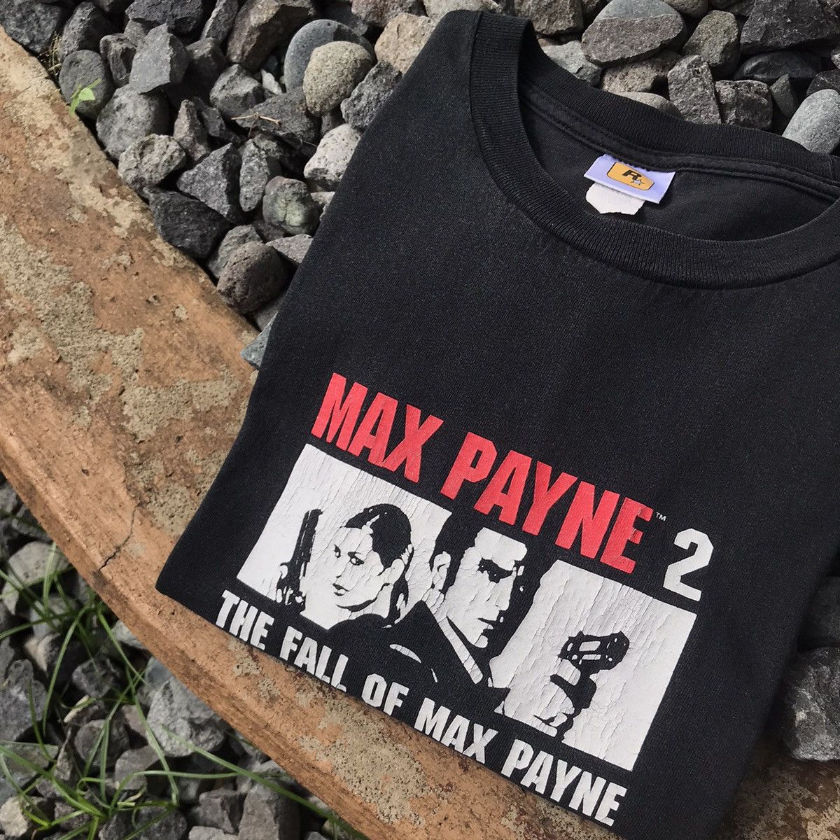 Vintage Vtg 2000s Max Payne 2 Video Game Shirt Gta T-Shirts, Hoodie, Sweatshirt