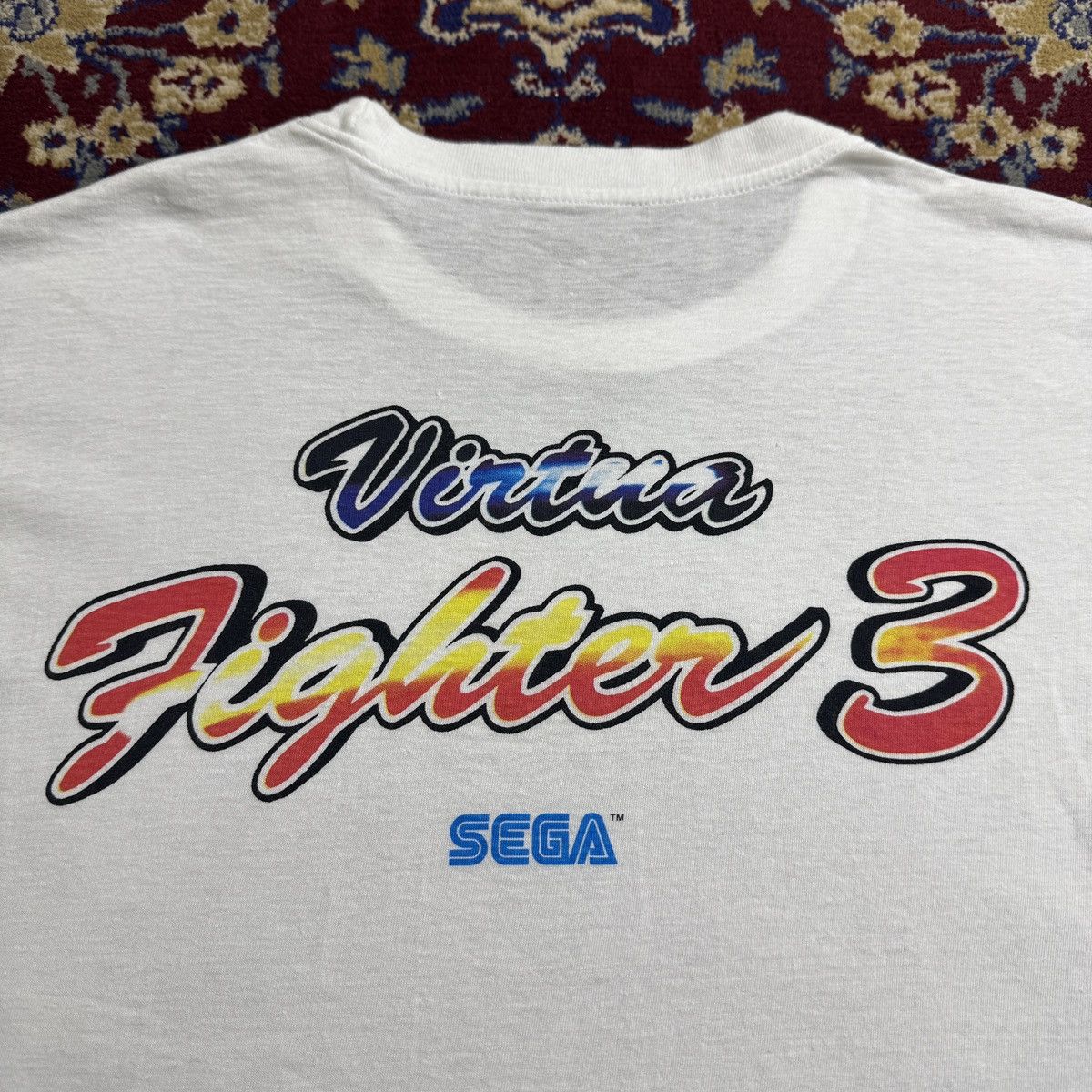 Playstation Vintage 1996 Virtua Fighter 3 Sega Video Game Promo Tee 90s Hoodie, Sweatshirt | PodTeesHub.com