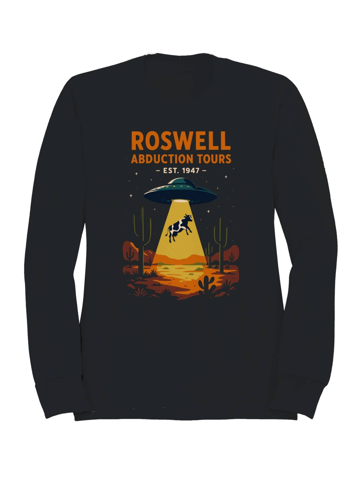 Roswell Ufo Abduction Tours 1947 Women's Sweatshirt T-Shirts, Hoodie | PodTeesHub.com