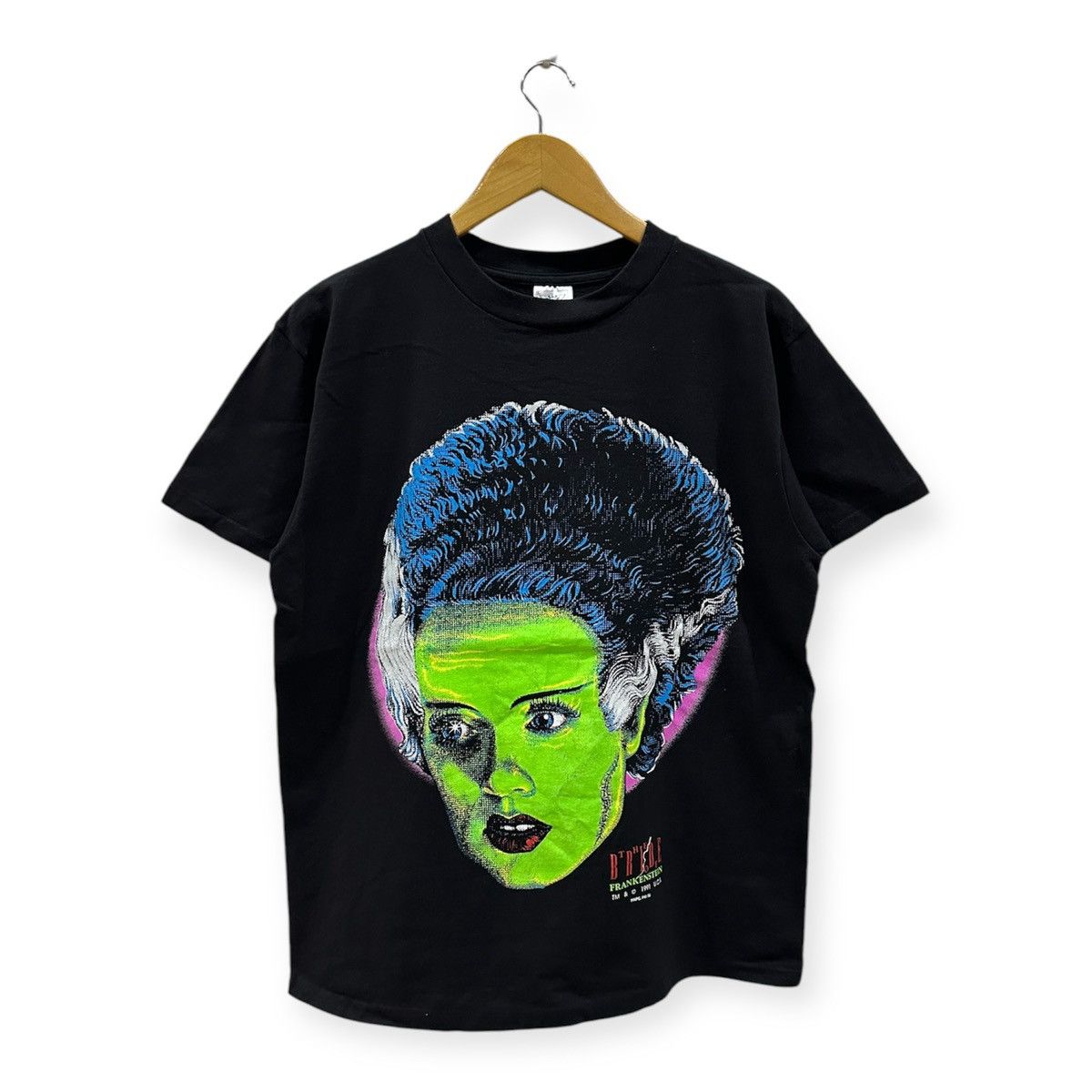 Vintage 1991 The Bride Of Frankenstein Film Promo T Shirts Hoodie, Sweatshirt | PodTeesHub.com