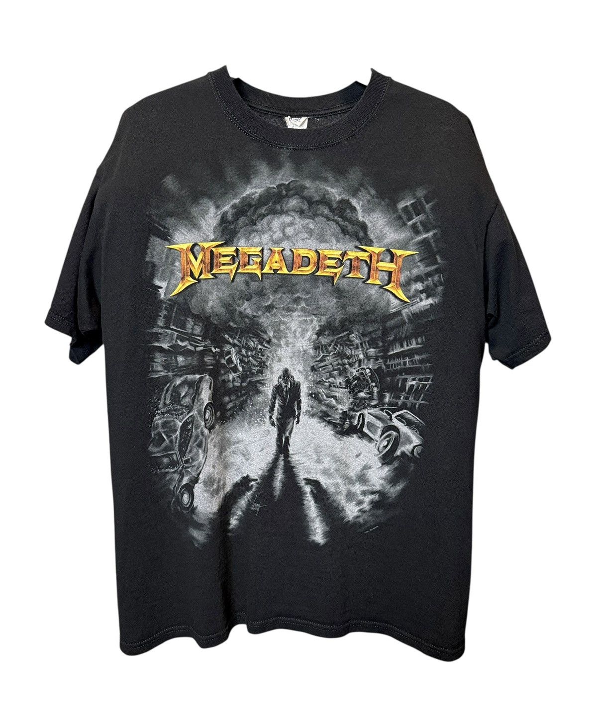 Band Tees X Megadeth 2011 Megadeth Atomic Bomb Metal Band T Shirt Size Xl Hoodie, Sweatshirt | PodTeesHub.com