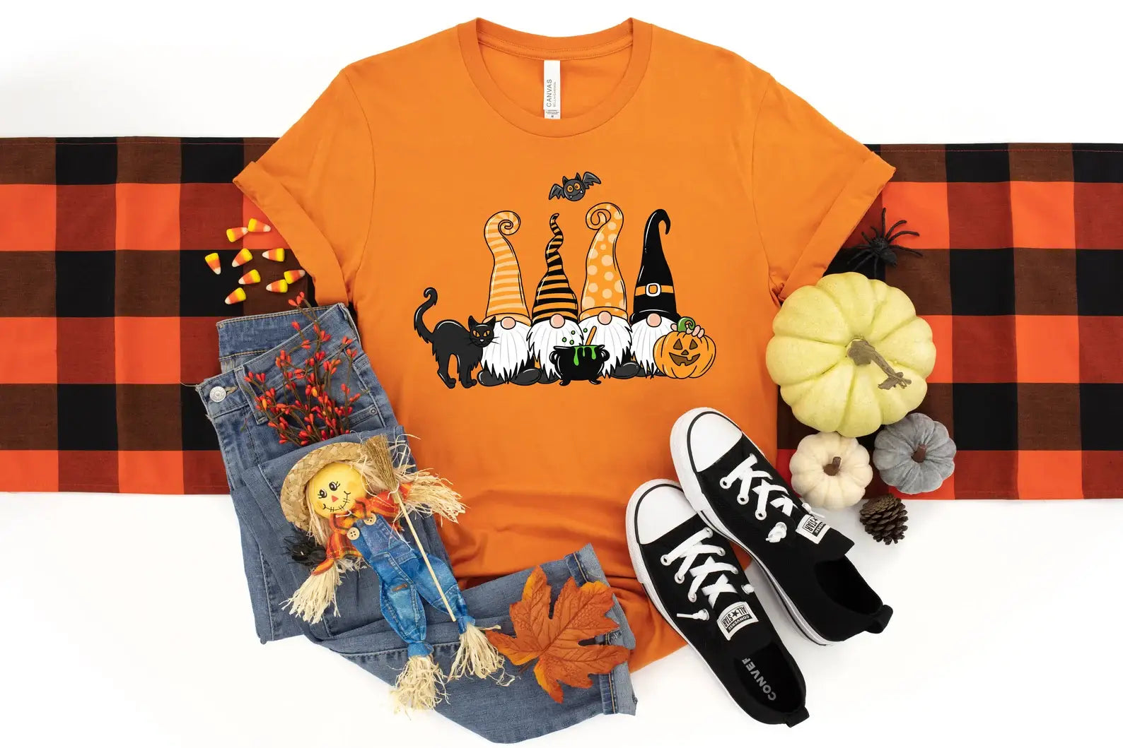 Halloween Gnomes T-Shirt Hoodie, Sweatshirt | PodTeesHub.com