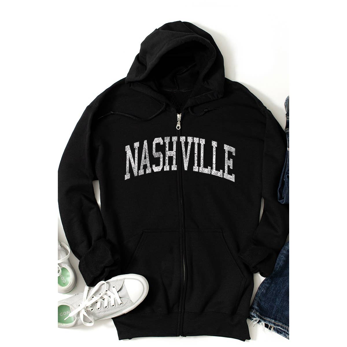 Nashville  Vintage Graphic  Hoodie T-Shirts, Sweatshirt | PodTeesHub.com