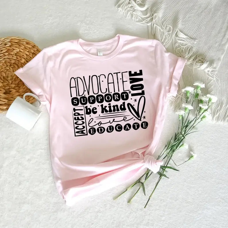 Advocate Support T-Shirt Hoodie, Sweatshirt | PodTeesHub.com