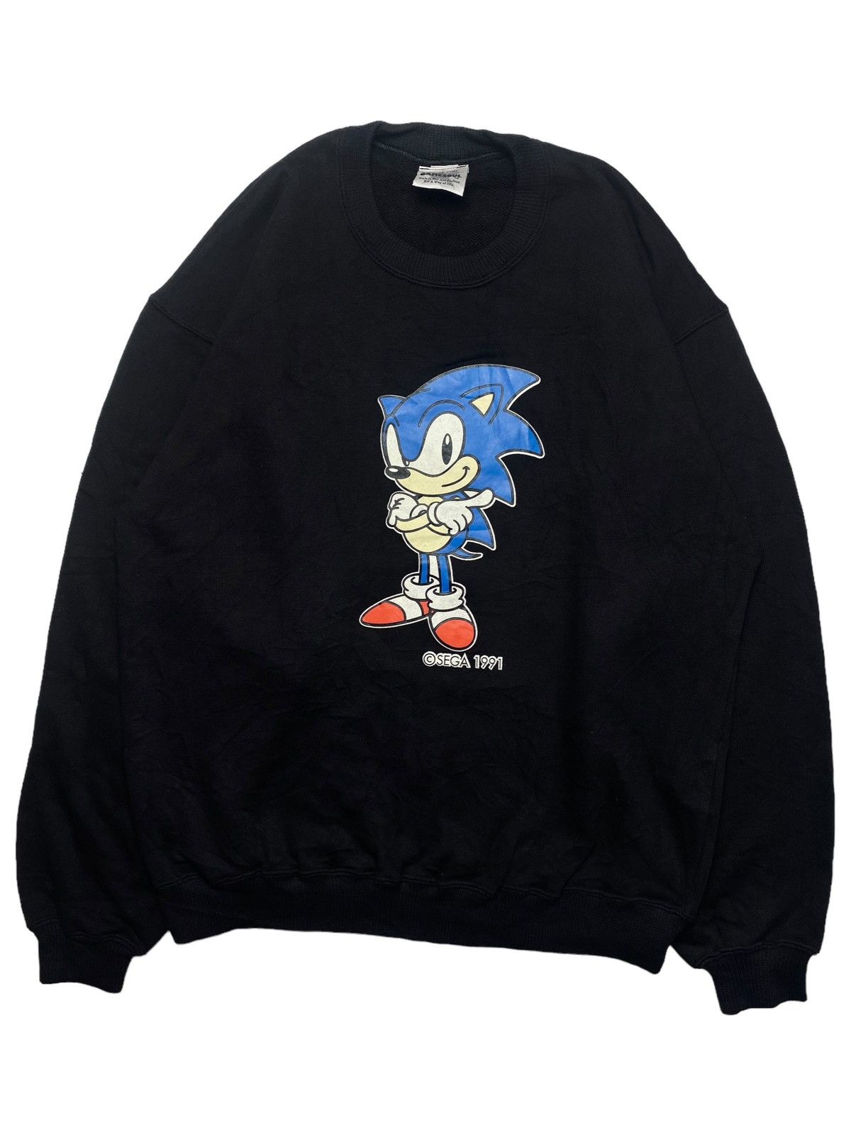 Japanese Brand 1991 Sega Sonic Sweatshirt T-Shirts, Hoodie | PodTeesHub.com
