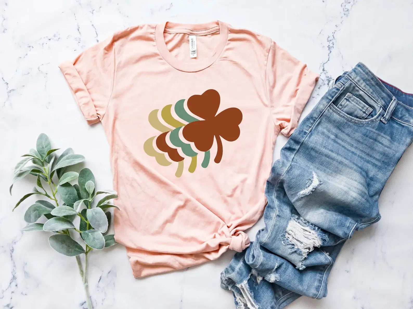 Vintage St Patrick Day Leaf T-Shirt Hoodie, Sweatshirt | PodTeesHub.com