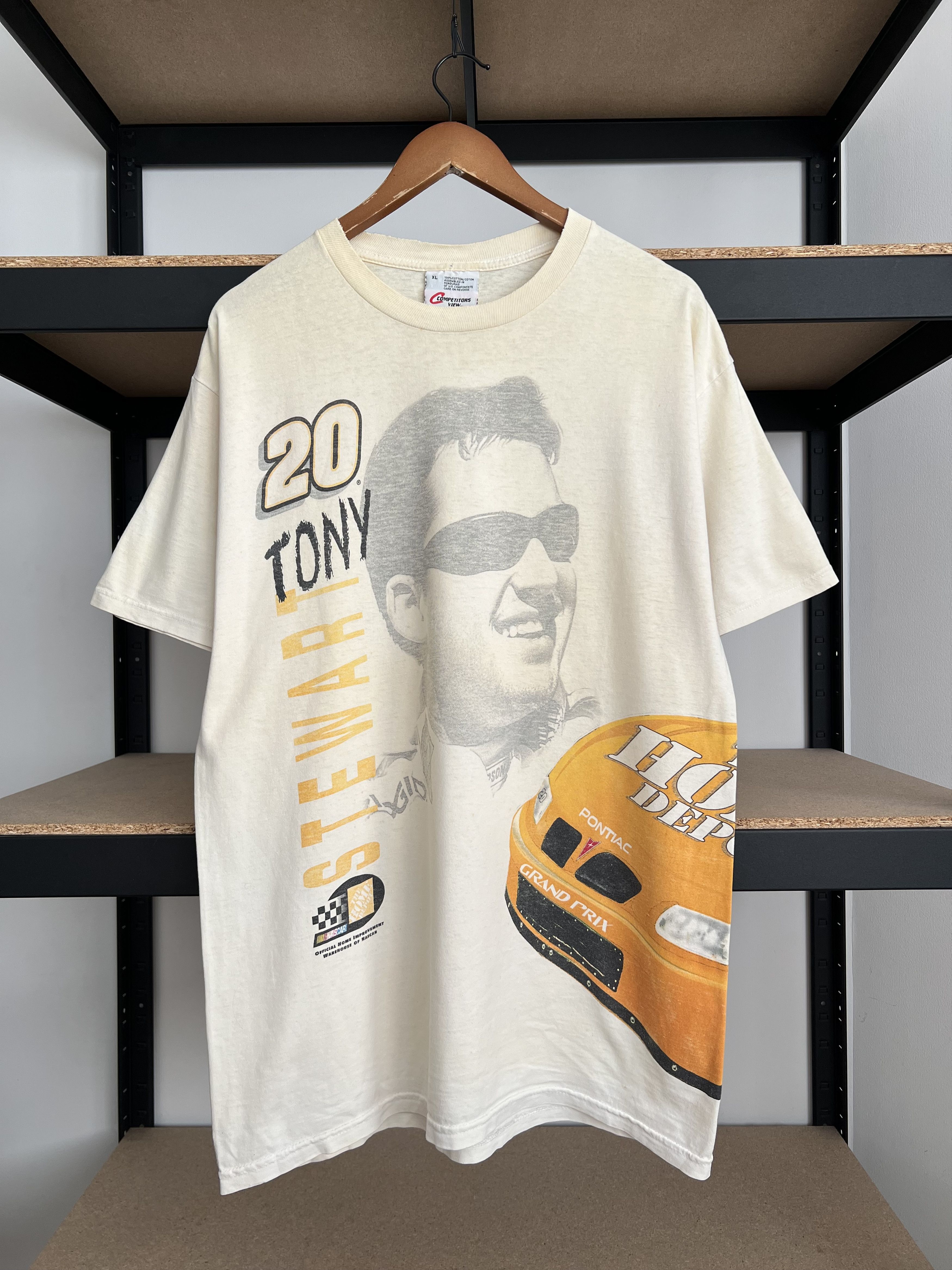 Nascar Vintage 2000 Tony Stewart Pontiac Grand Prix Nascar T Shirt Hoodie, Sweatshirt | PodTeesHub.com