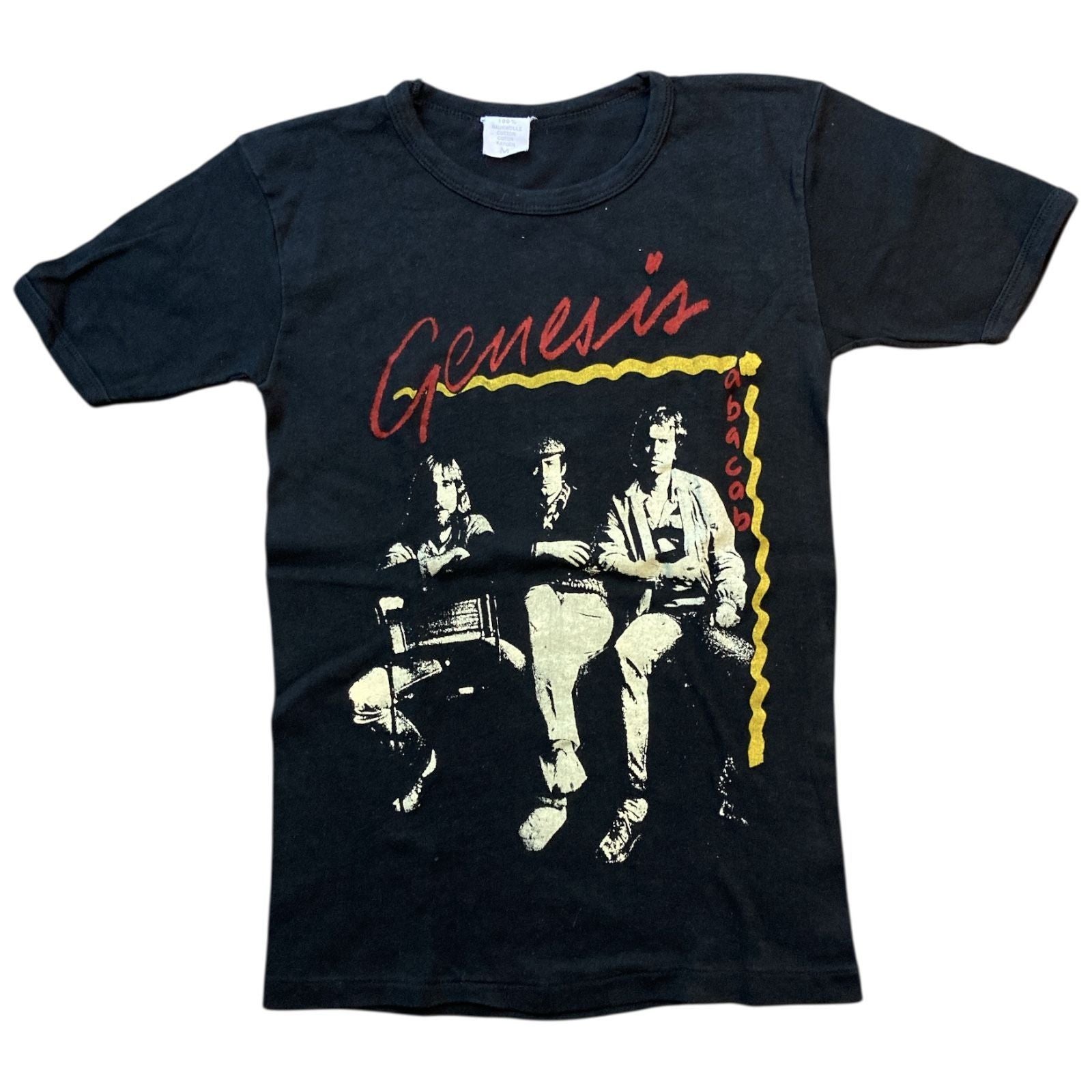 Other Vintage Genesis Abacab Live Eu Tour T Shirt 80s Single Stitc Hoodie, Sweatshirt | PodTeesHub.com