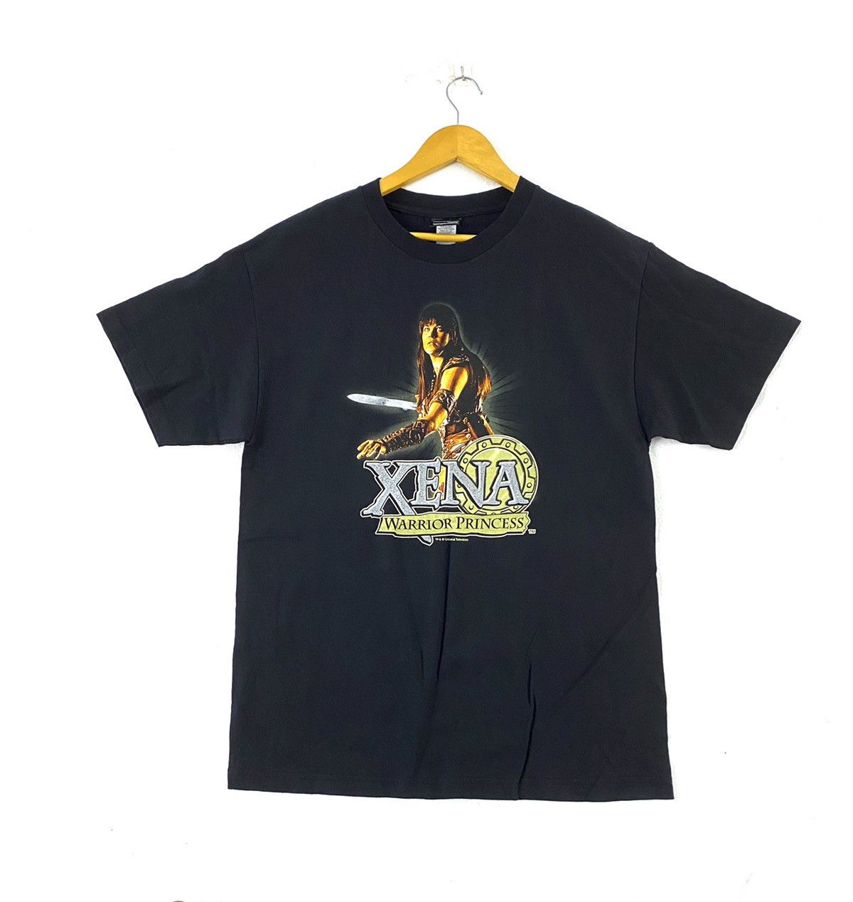 Vintage 90s Xena Warrior Princess Big Image Film T Shirts Hoodie, Sweatshirt | PodTeesHub.com