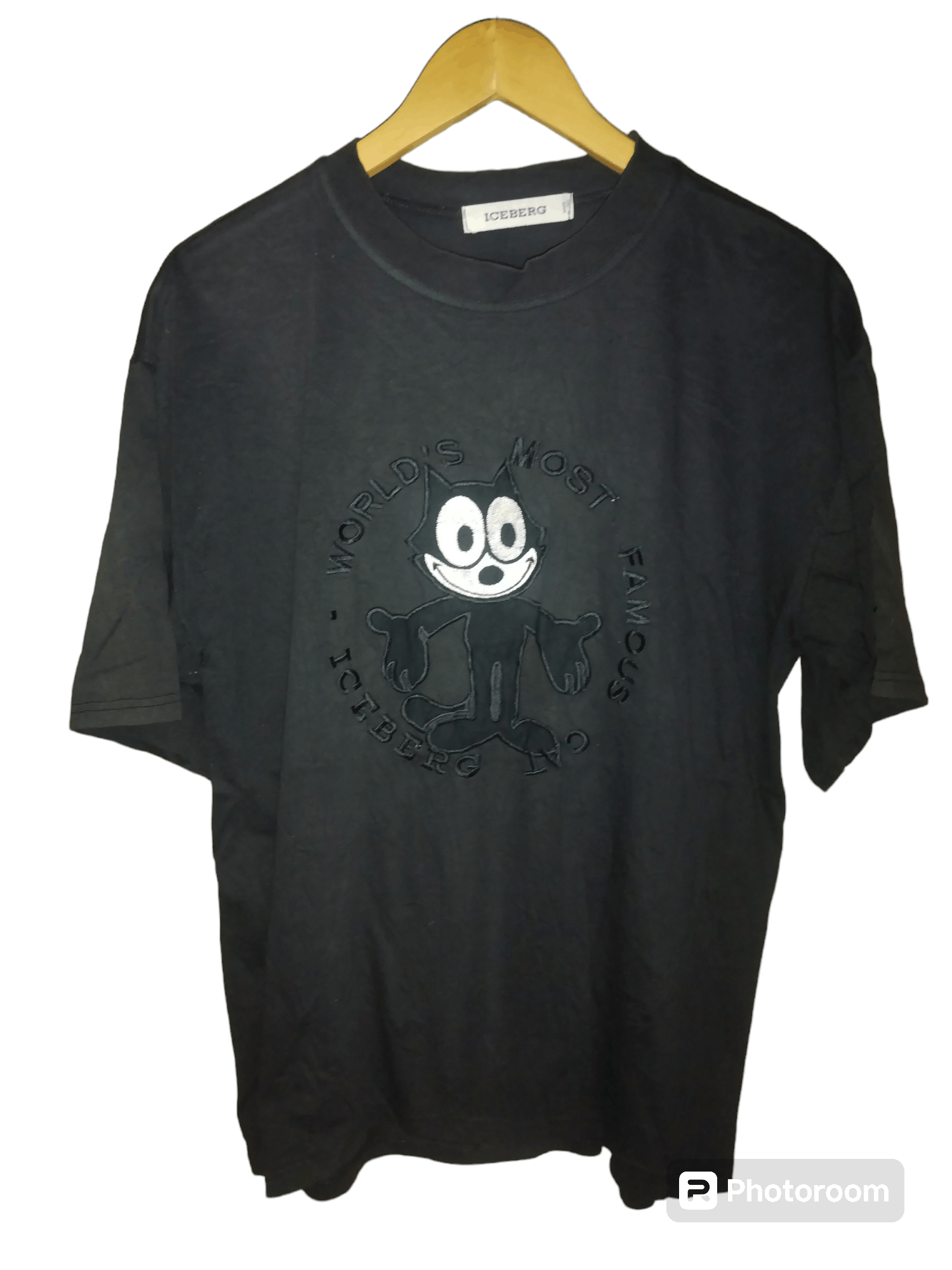 Vintage Iceberg Felix The Cat 90s Tshirt Hoodie, Sweatshirt | PodTeesHub.com