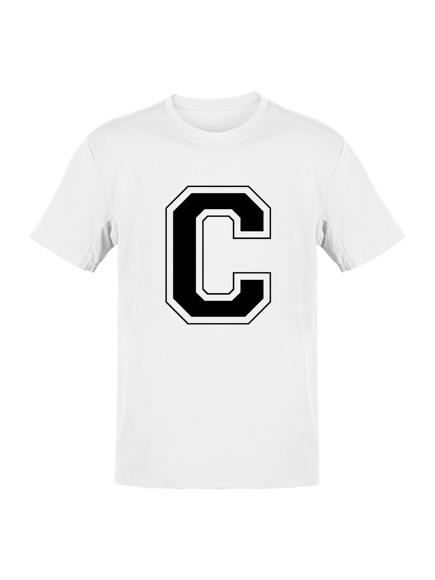 College Varsity Letter C Unisex T-Shirt Men's T-Shirt Hoodie, Sweatshirt | PodTeesHub.com