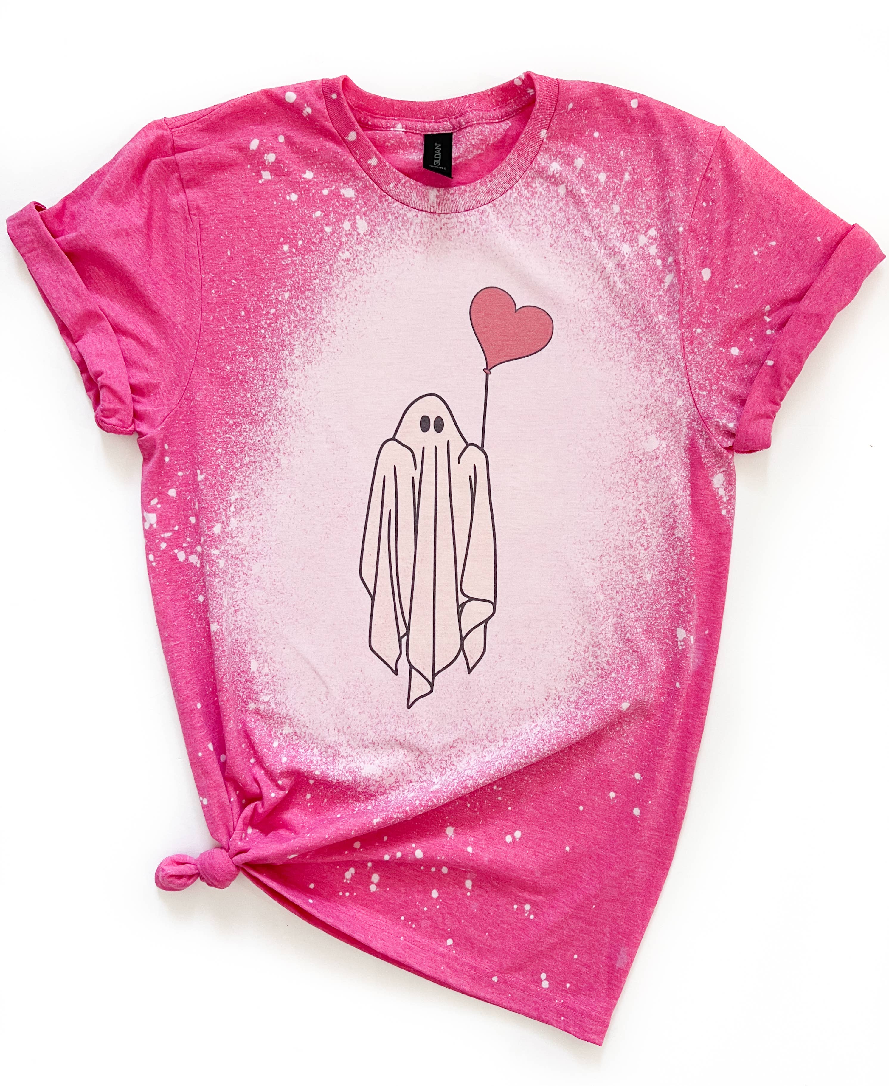 Ghost Heart Balloon Tee Hoodie, Sweatshirt | PodTeesHub.com