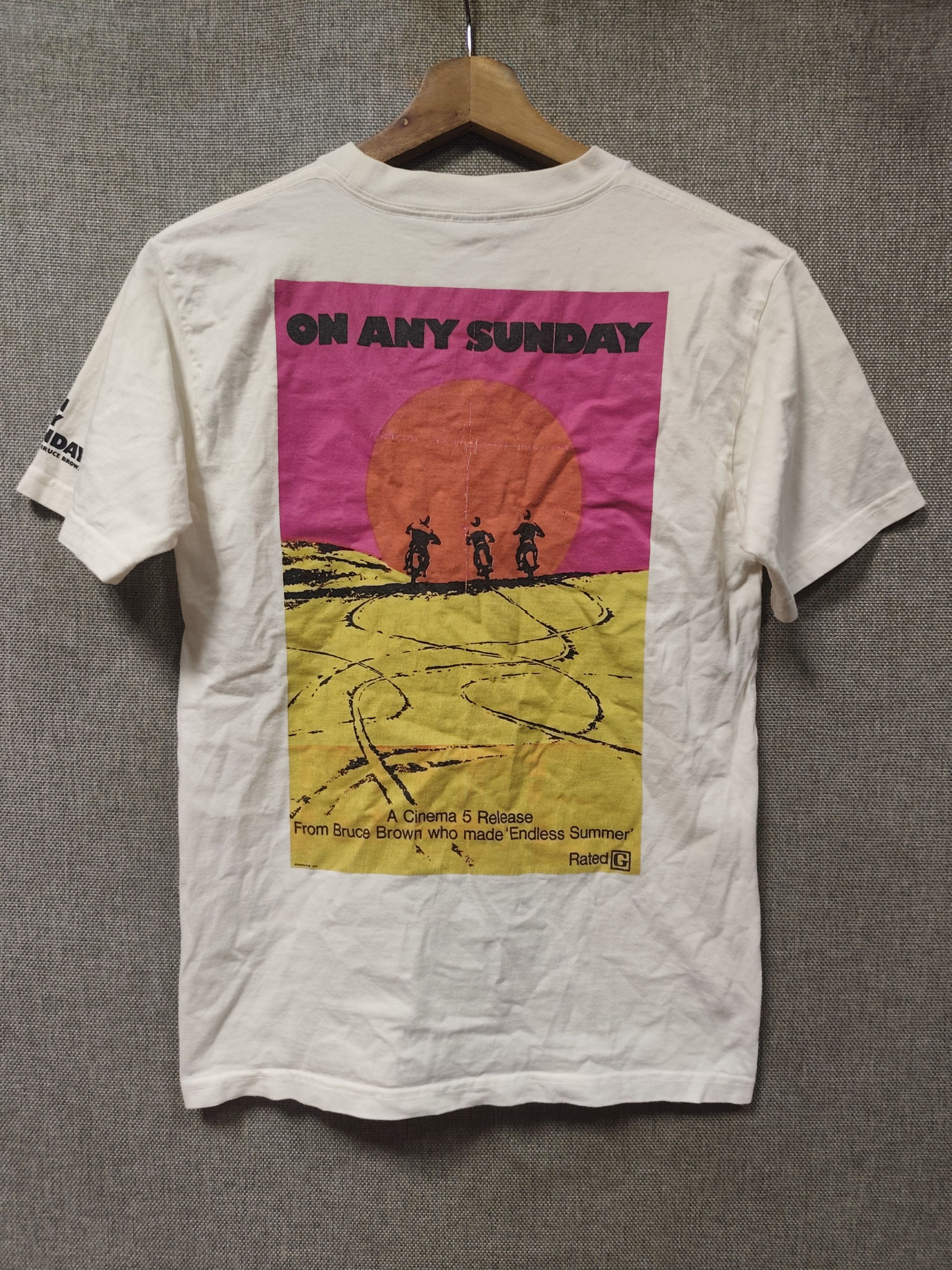 The Real Mccoy S Any On Sunday 1970 Bruce Brown Film Tee Hoodie, Sweatshirt | PodTeesHub.com
