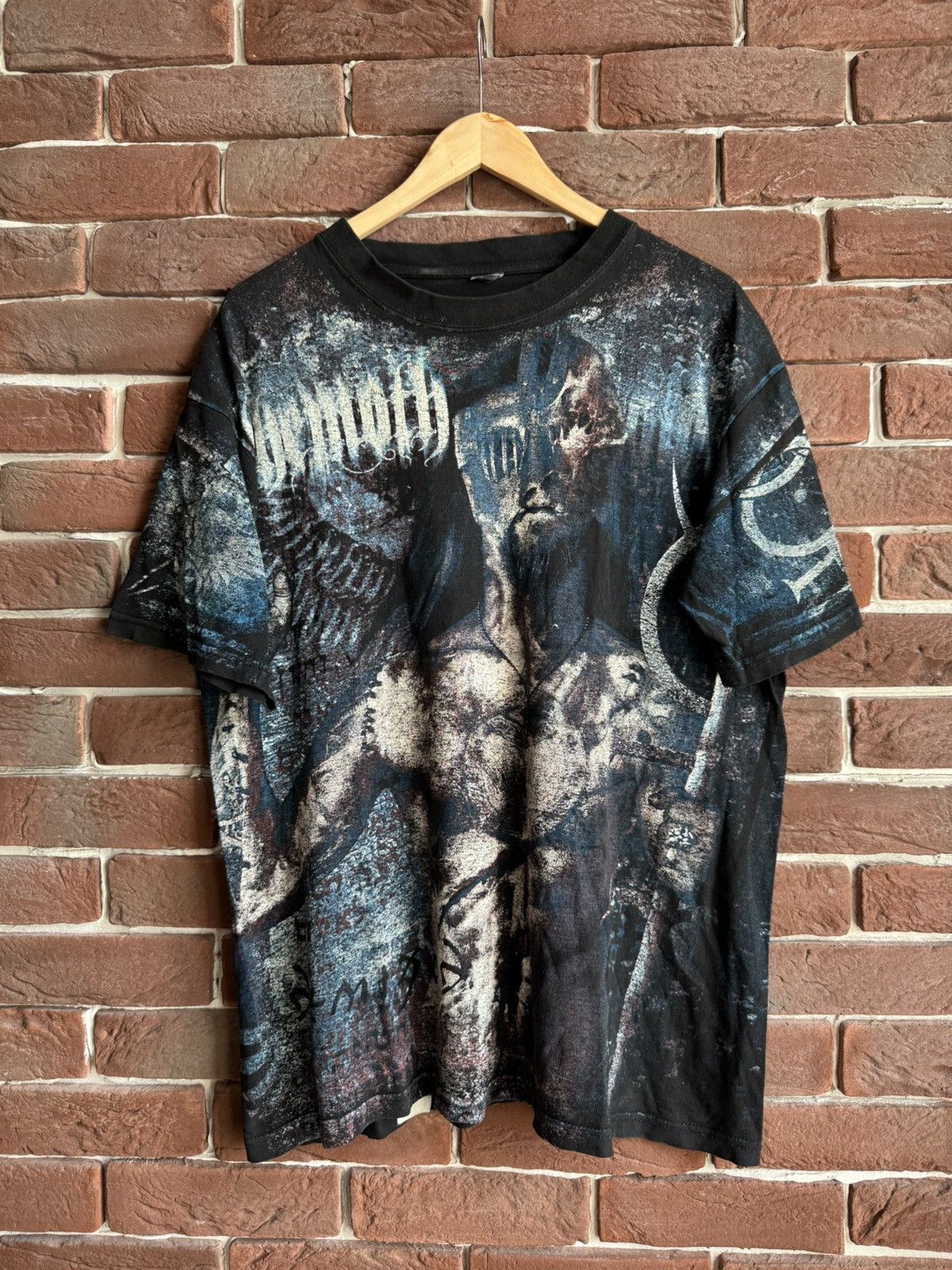 Band Tees Rare Vintage Behemoth Demigod Allover Print T Shirt Rare Hoodie, Sweatshirt | PodTeesHub.com