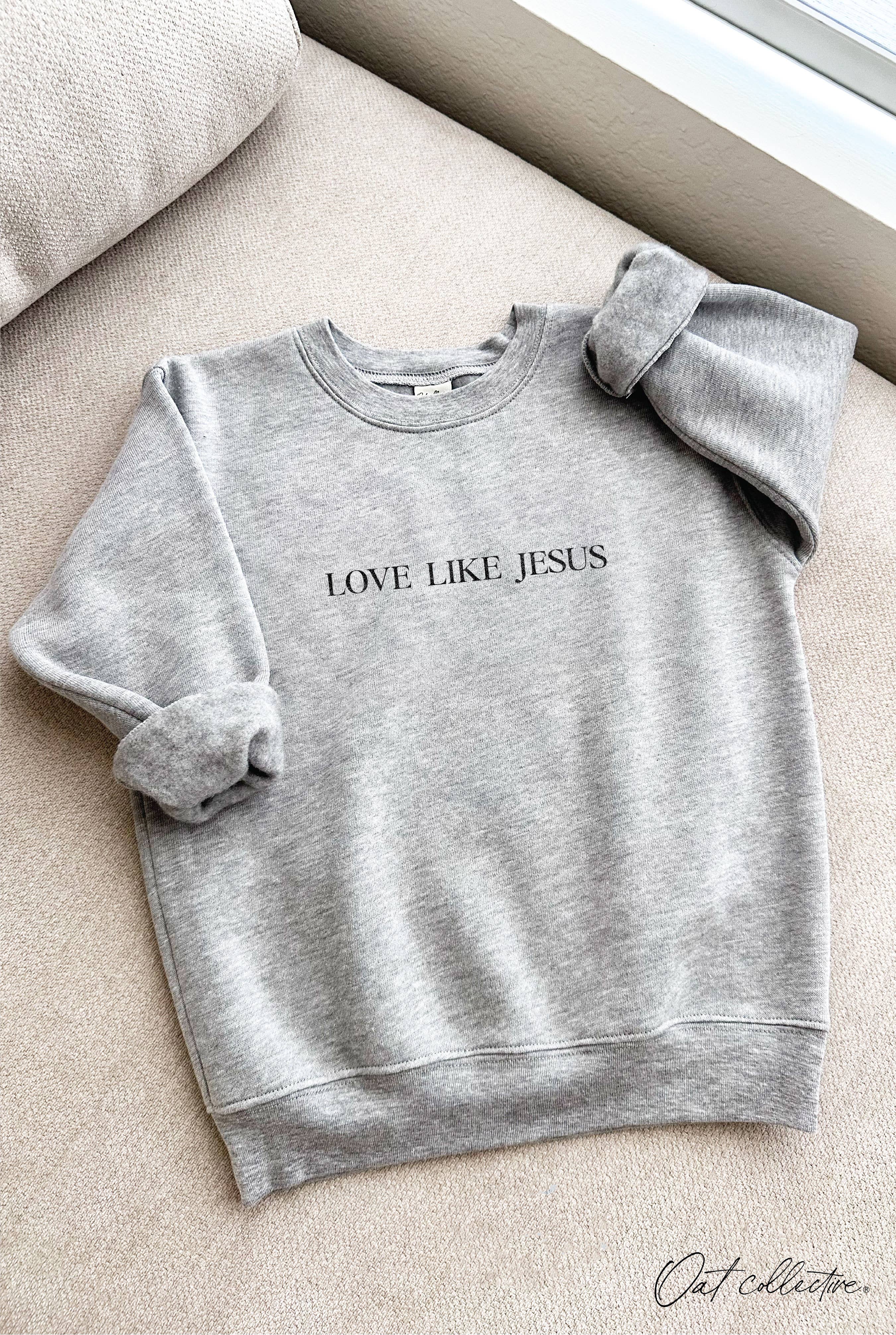 Love Like Jesus  Youth Graphic Sweatshirt T-Shirts, Hoodie | PodTeesHub.com