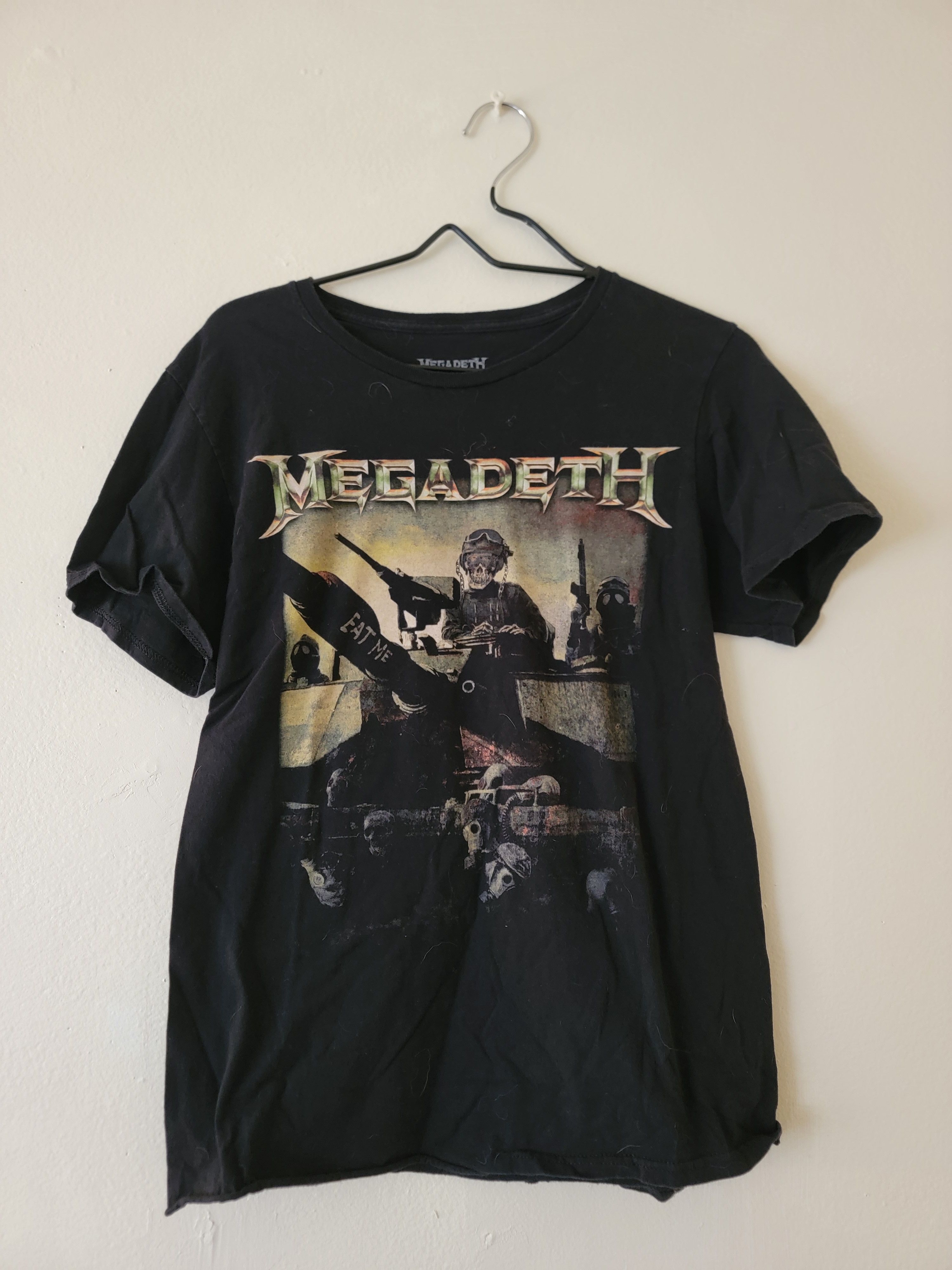 Megadeth Band Graphic Tee Size Medium Hoodie, Sweatshirt | PodTeesHub.com