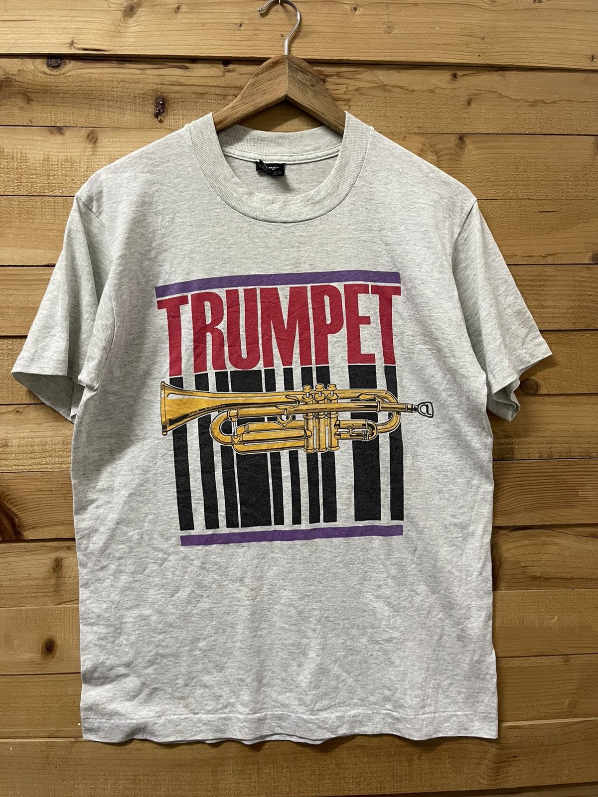 Vintage 90s Trumpet Tshirt Hoodie, Sweatshirt | PodTeesHub.com