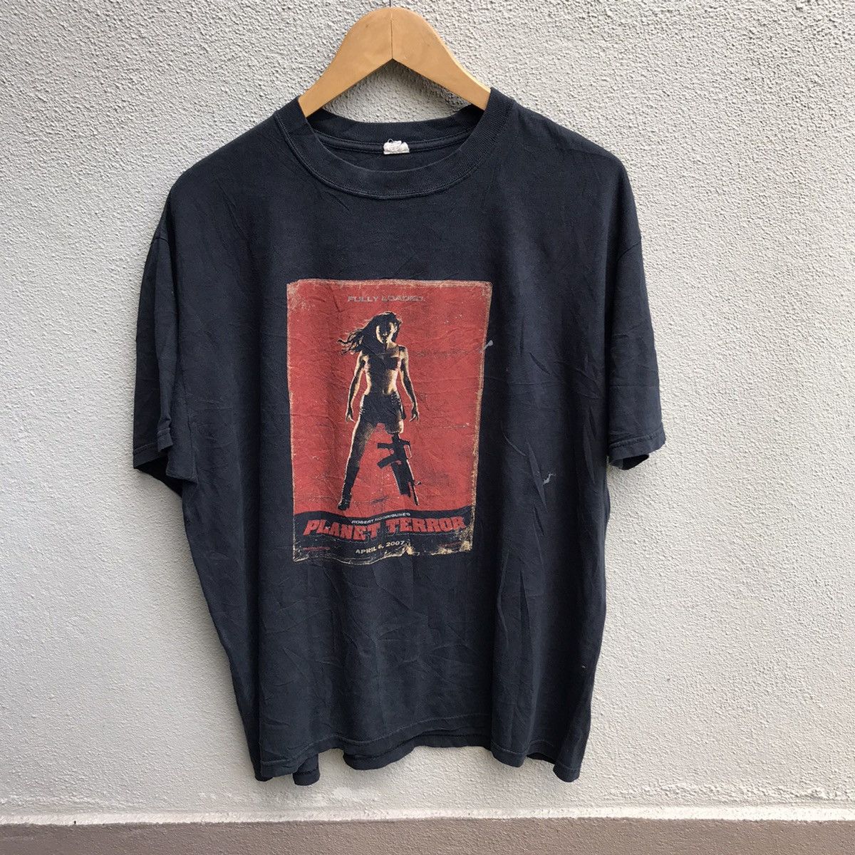 Vintage Planet Terror Movie Tee Grindhouse Hoodie, Sweatshirt | PodTeesHub.com