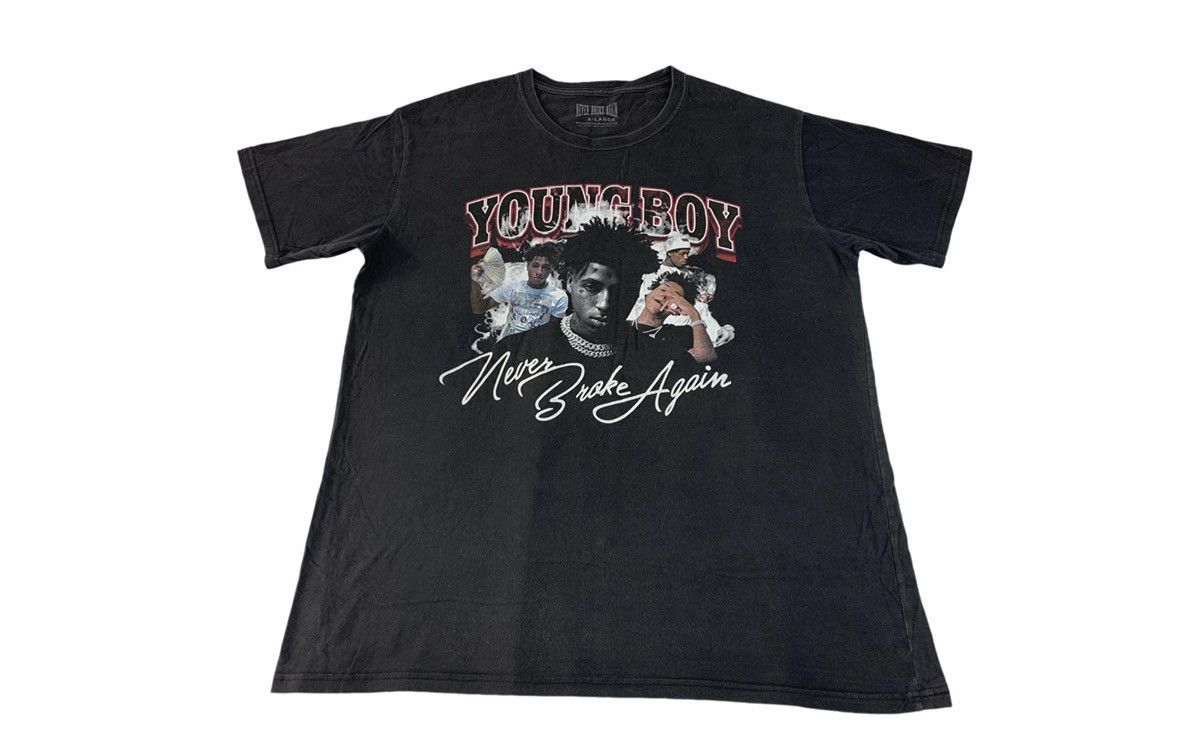 Rap Tees Young Boy Never Broke Again American Rapper Hiphop Tee Hoodie, Sweatshirt | PodTeesHub.com