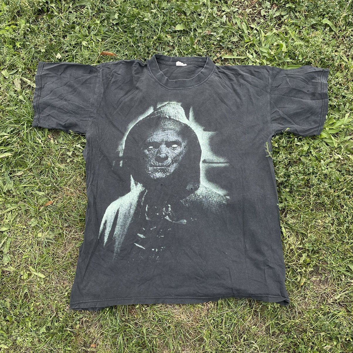 Band Tees Vintage Y2k Thrashed Skulls Vamp Devil Dead Face Horror Tee Hoodie, Sweatshirt | PodTeesHub.com