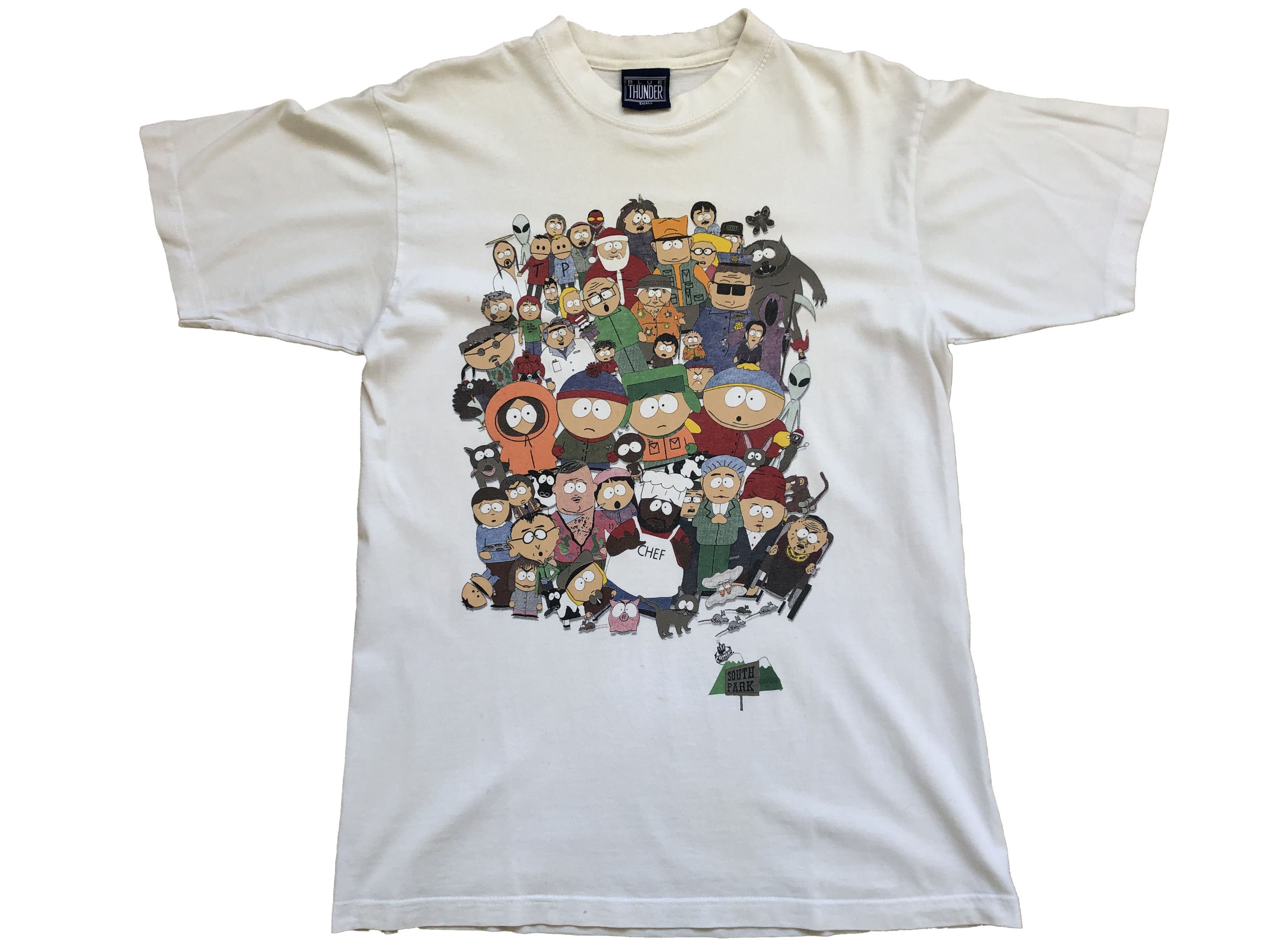 Vintage South Park Tee Shirt Rare Hype Y2k Drill Hoodie, Sweatshirt | PodTeesHub.com