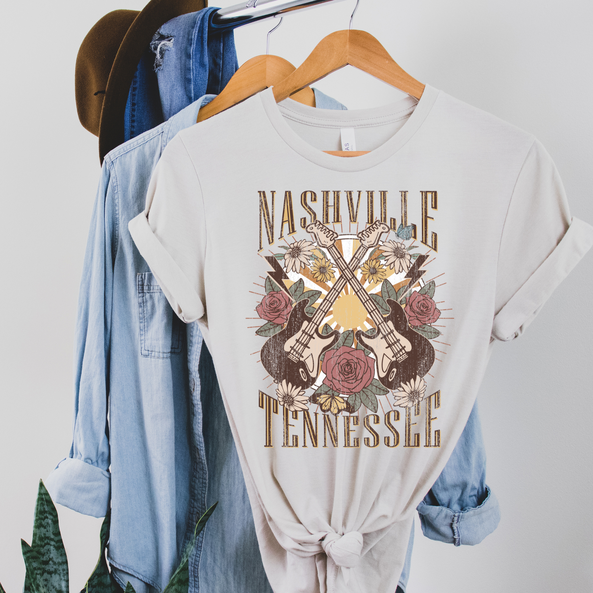 Nashville Graphic Tee Hoodie, Sweatshirt | PodTeesHub.com