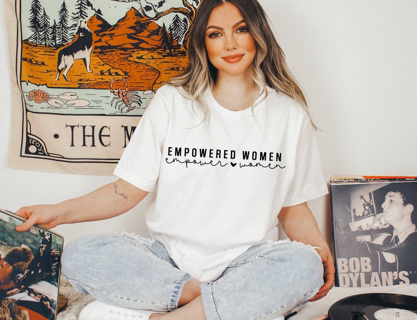 Empowered Women T-Shirt Hoodie, Sweatshirt | PodTeesHub.com