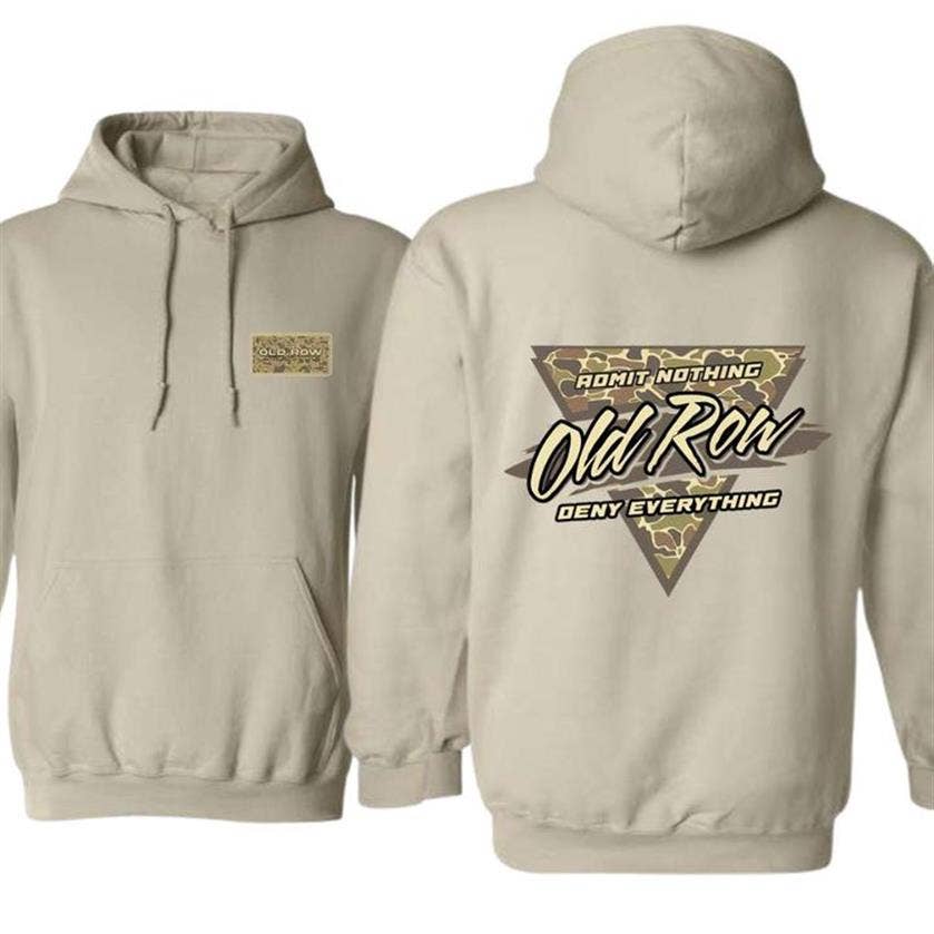 Old Row Hoodie - Admit Nothing Deny Everything Graphic T-Shirts, Sweatshirt | PodTeesHub.com