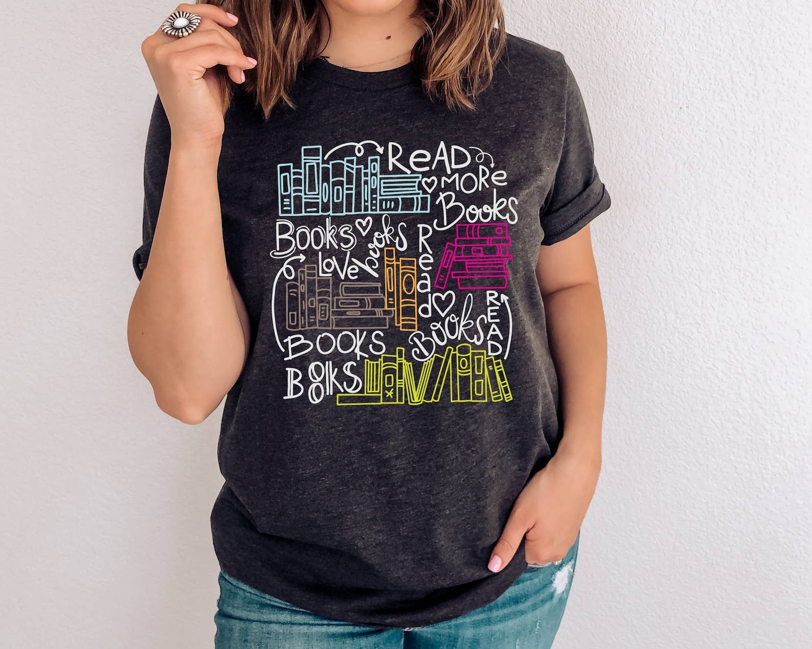 Read More Books T-Shirt Hoodie, Sweatshirt | PodTeesHub.com