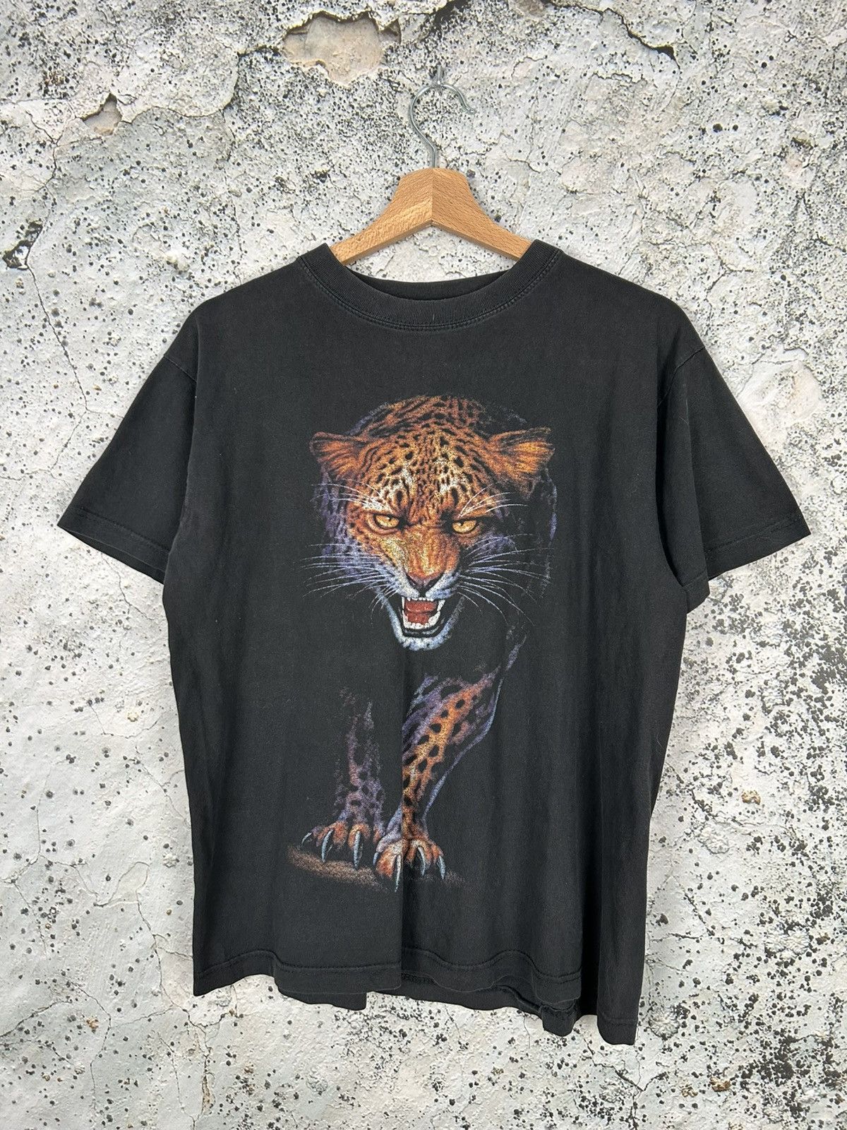 Vintage Tiger Animal Tee 90s Graphic Horror Movie Punk Hoodie, Sweatshirt | PodTeesHub.com