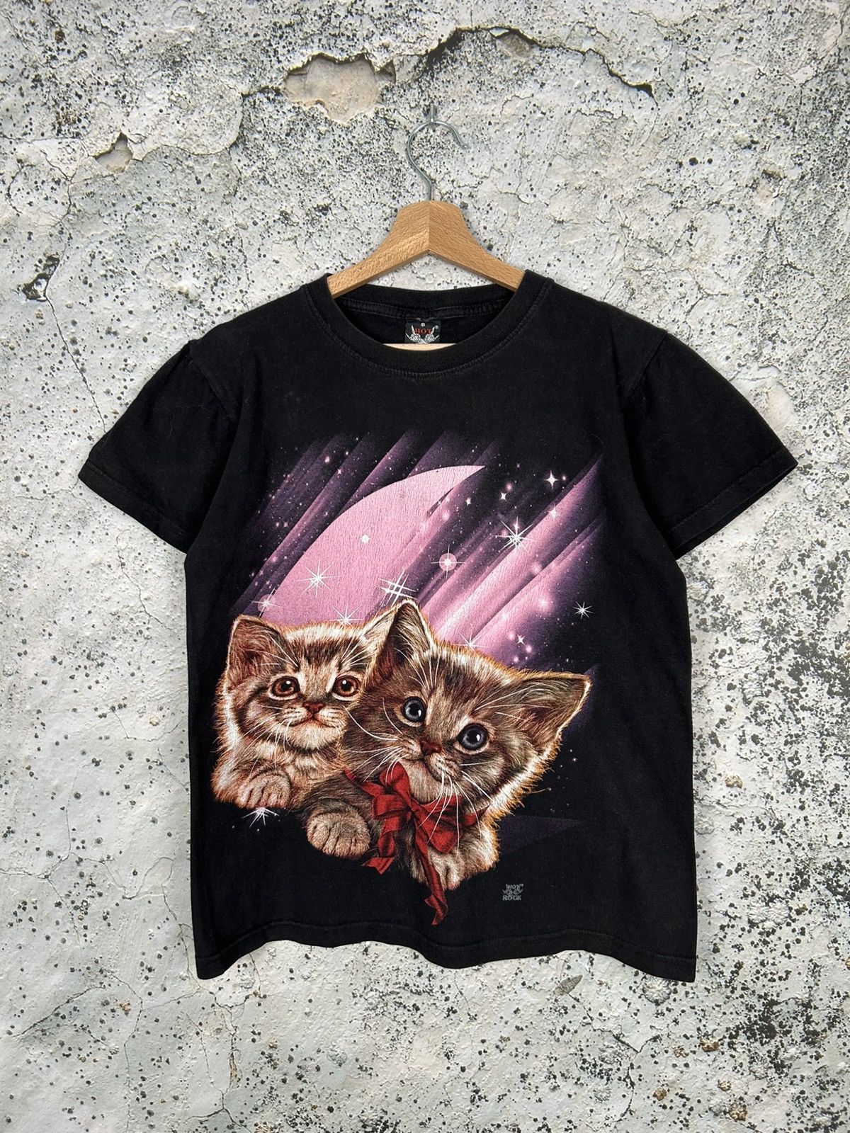 Vintage Cats Animal Graphic Tee 90s Grunge Rock Punk Hoodie, Sweatshirt | PodTeesHub.com