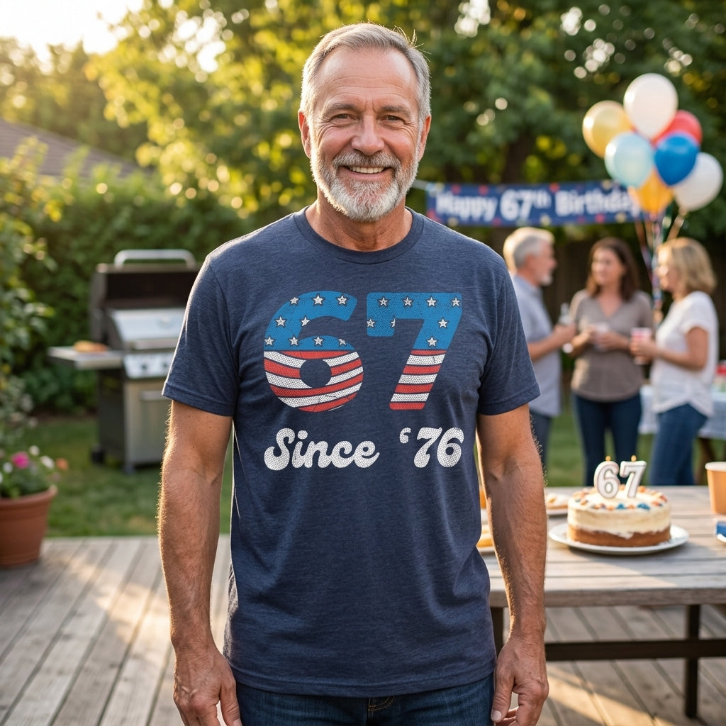 Six Seven Since 76 Men's T Shirt
