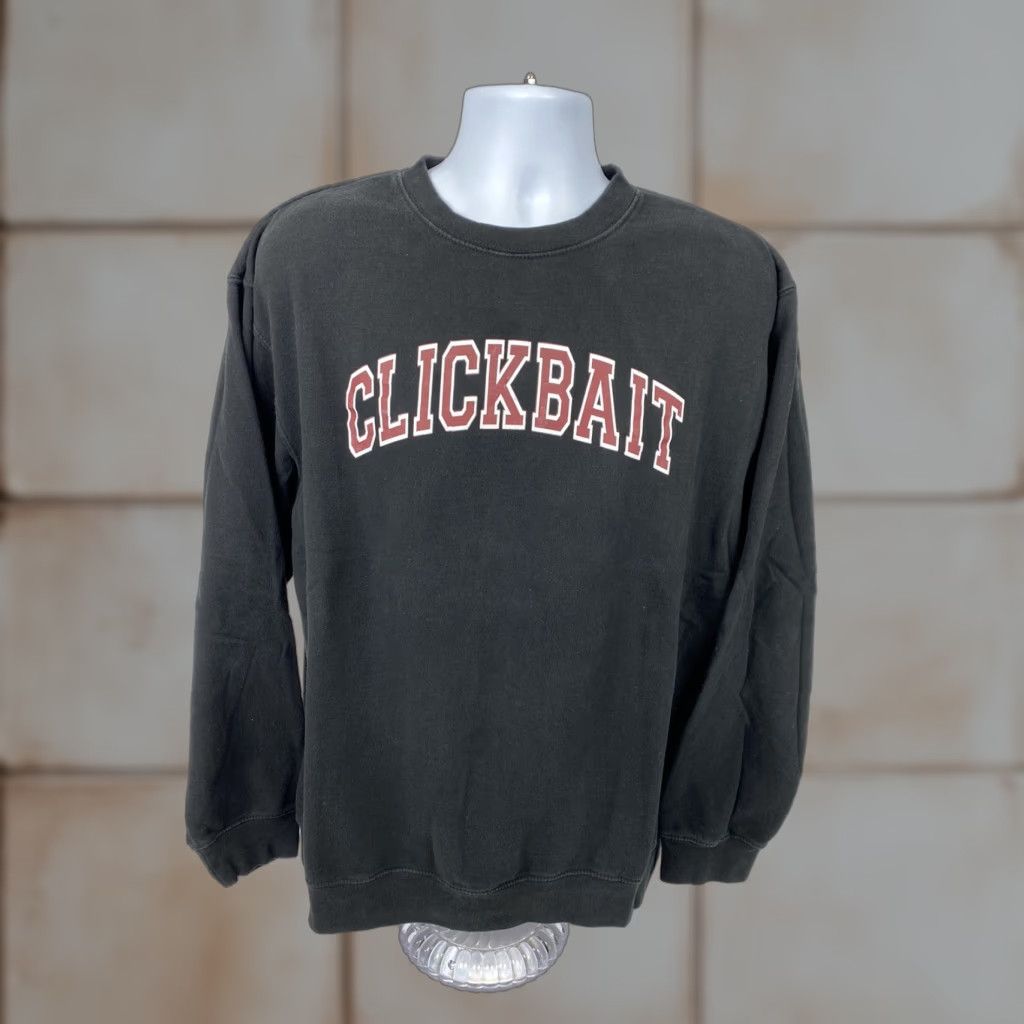 Vintage Clickbait Xl Black Long Sleeve David Dobrik Youtube T-Shirts, Hoodie, Sweatshirt
