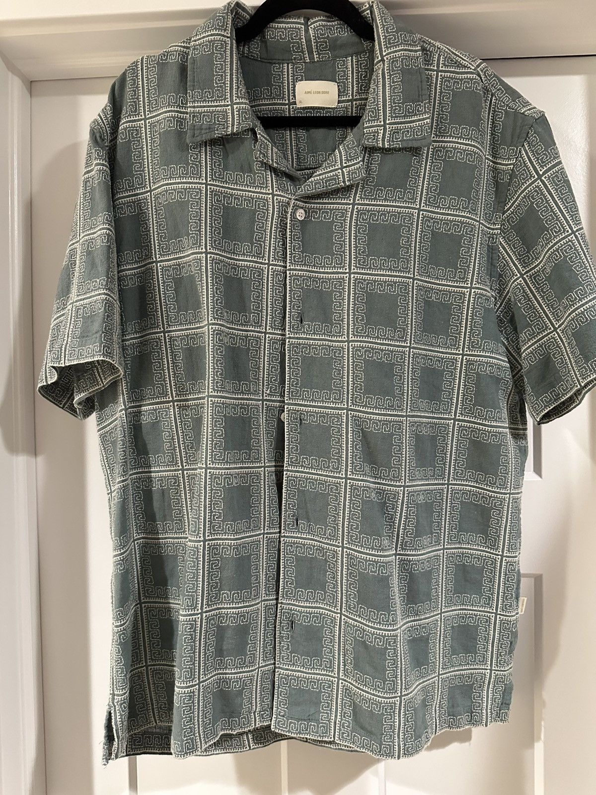 Leon Dore Aime Leon Dore Club Collar Shirt Size Xl Hoodie, Sweatshirt | PodTeesHub.com