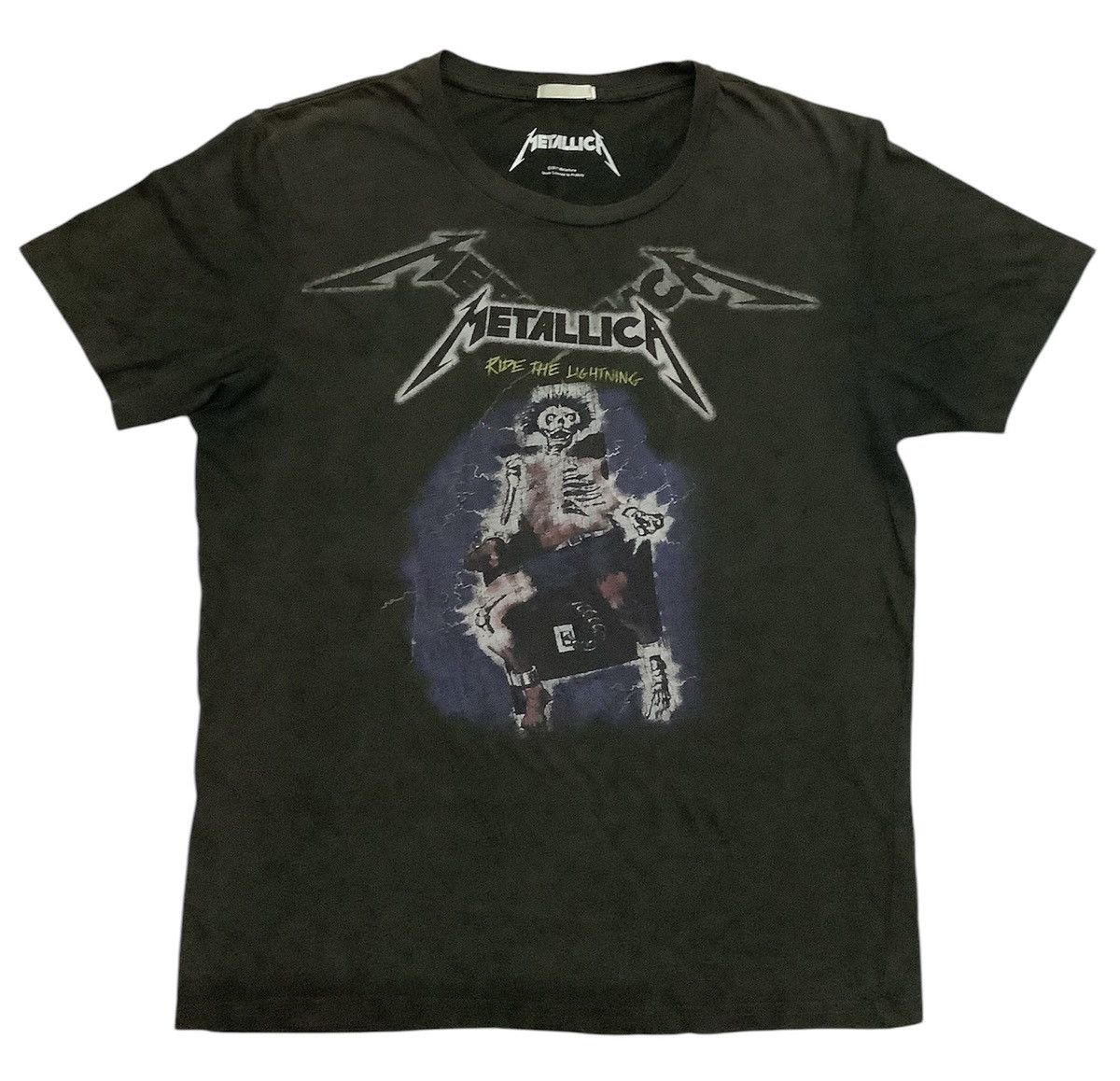 Gu X Metallica Metallica Ride Lightning 1984 Tour T-Shirts, Hoodie, Sweatshirt