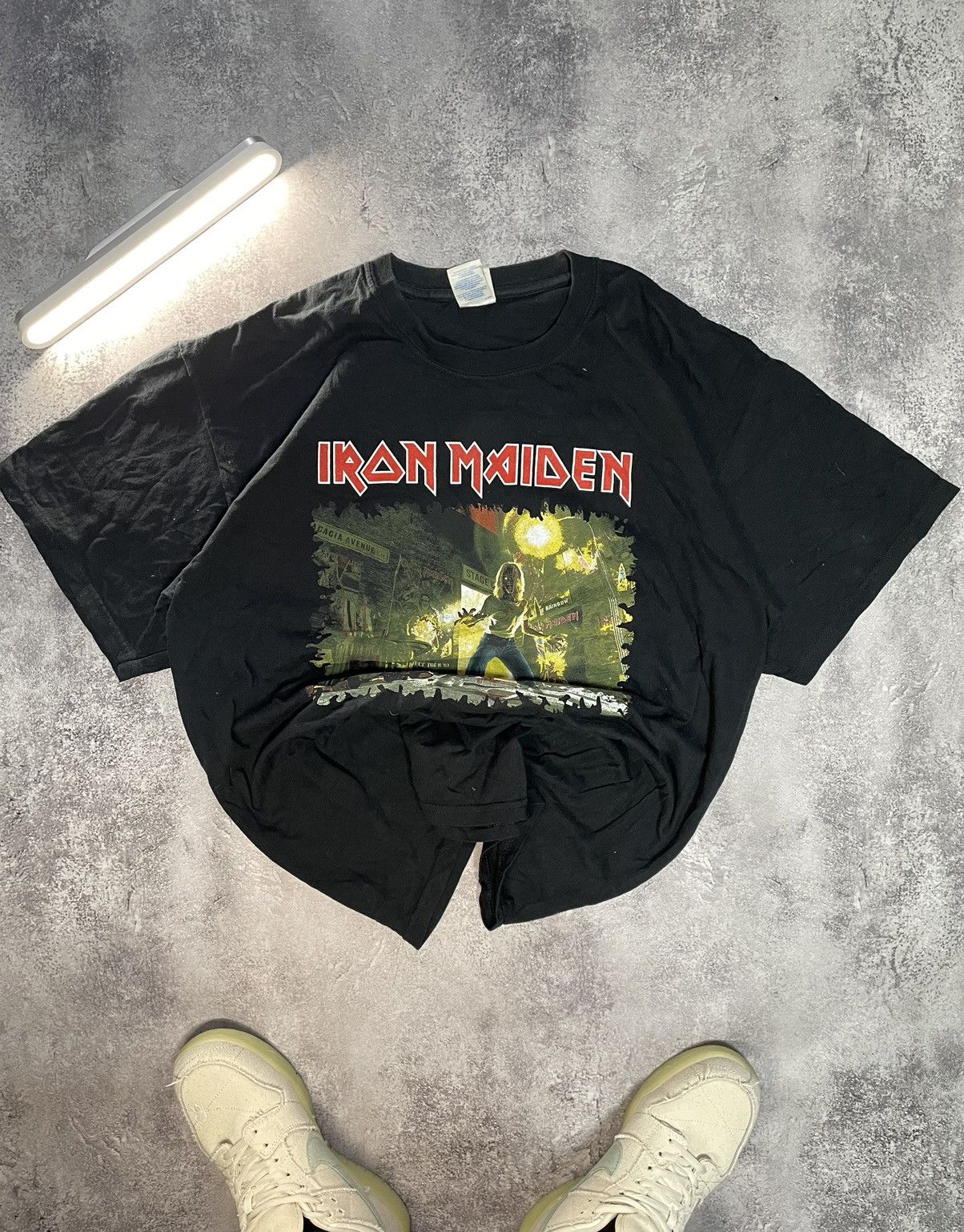 Iron Maiden X Vintage Vtg 2000s Iron Maiden The Early Days Band Tee Vintage Hoodie, Sweatshirt | PodTeesHub.com