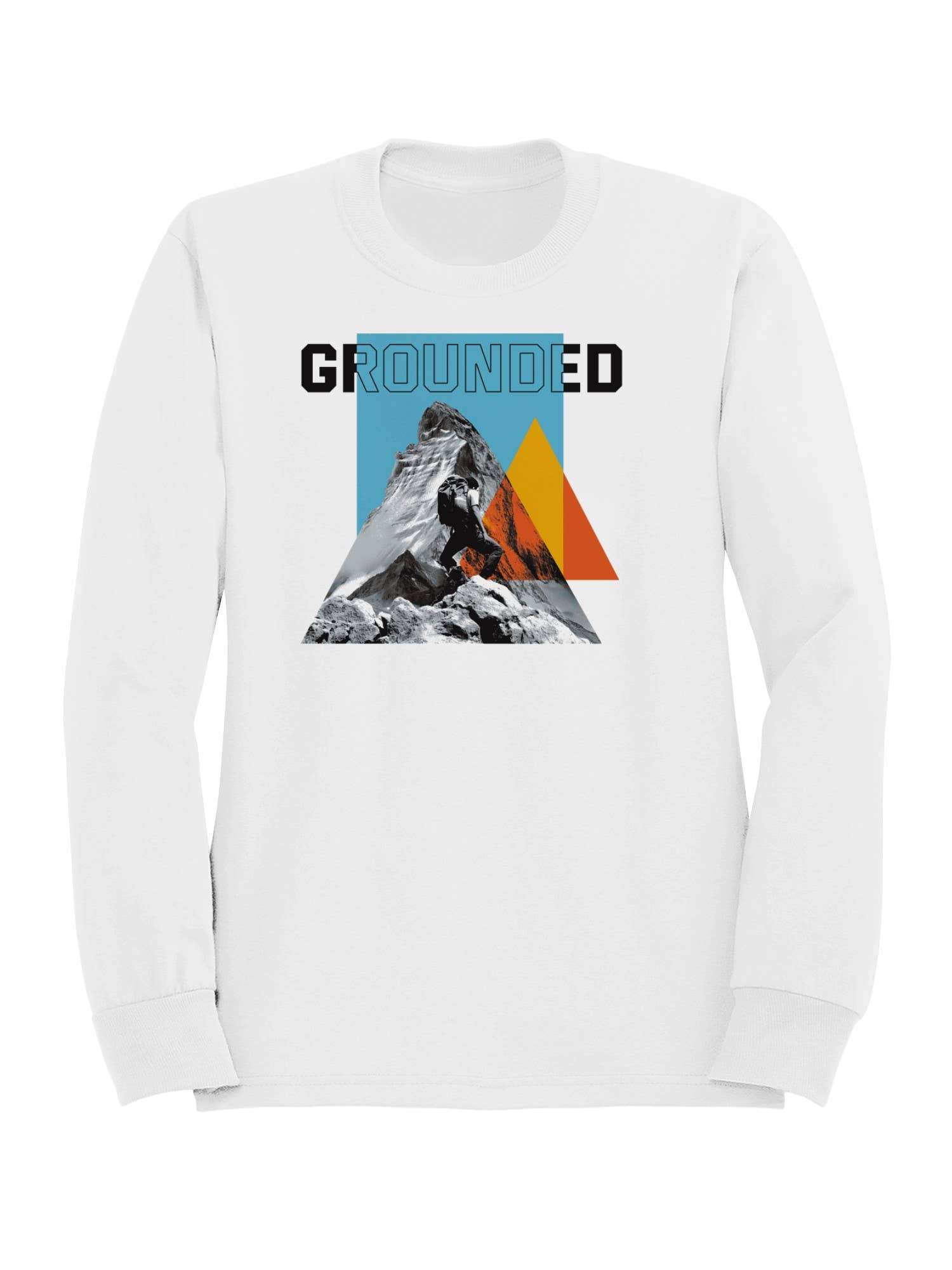 Grounded Mountain Adventure Art Women's Sweatshirt T-Shirts, Hoodie | PodTeesHub.com