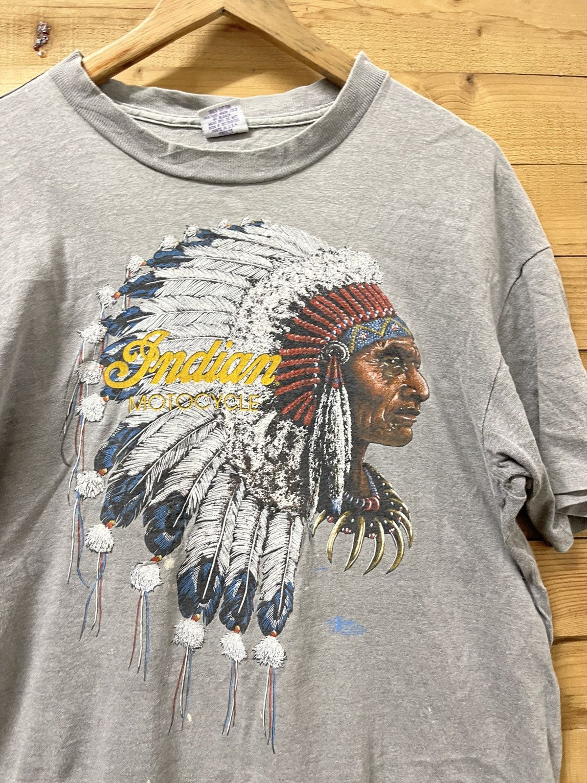 Indian Motorcycle Vintage 90s Indiana Motocycle Tshirt Hoodie, Sweatshirt | PodTeesHub.com