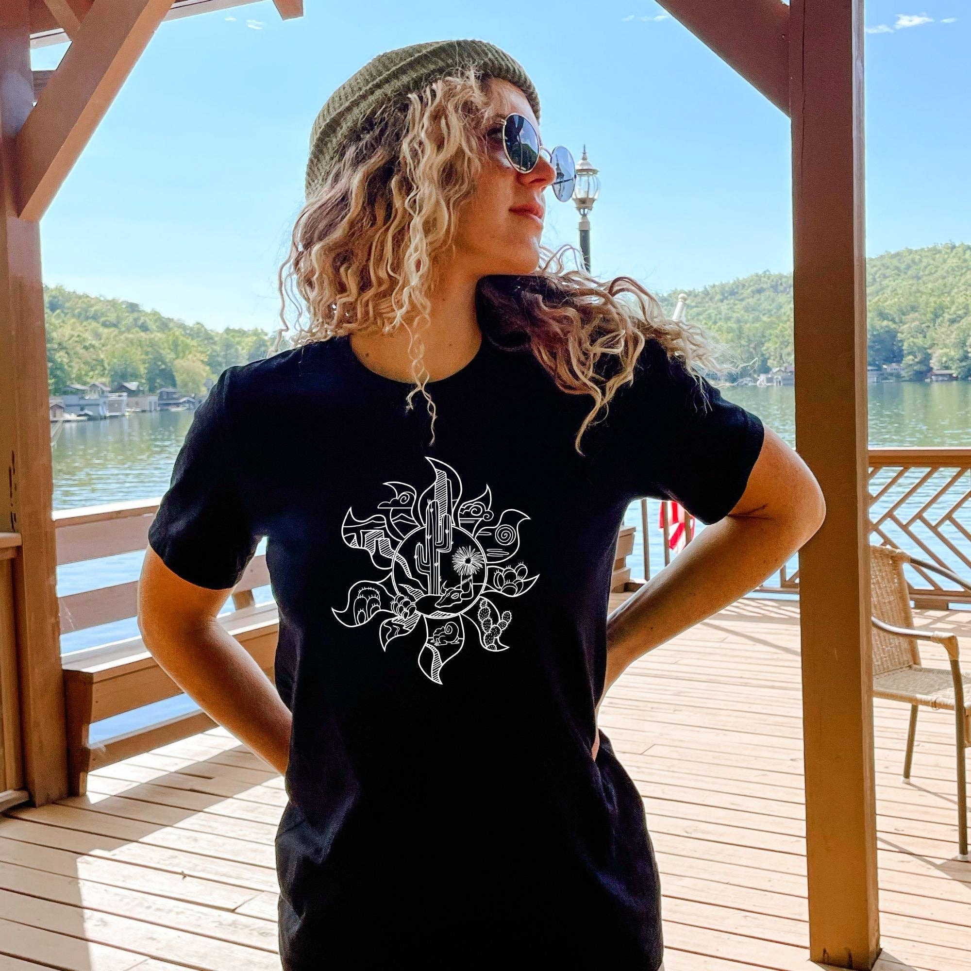 Boho Style Desert T Shirt For Women *Unisex Fit*028 Hoodie, Sweatshirt | PodTeesHub.com