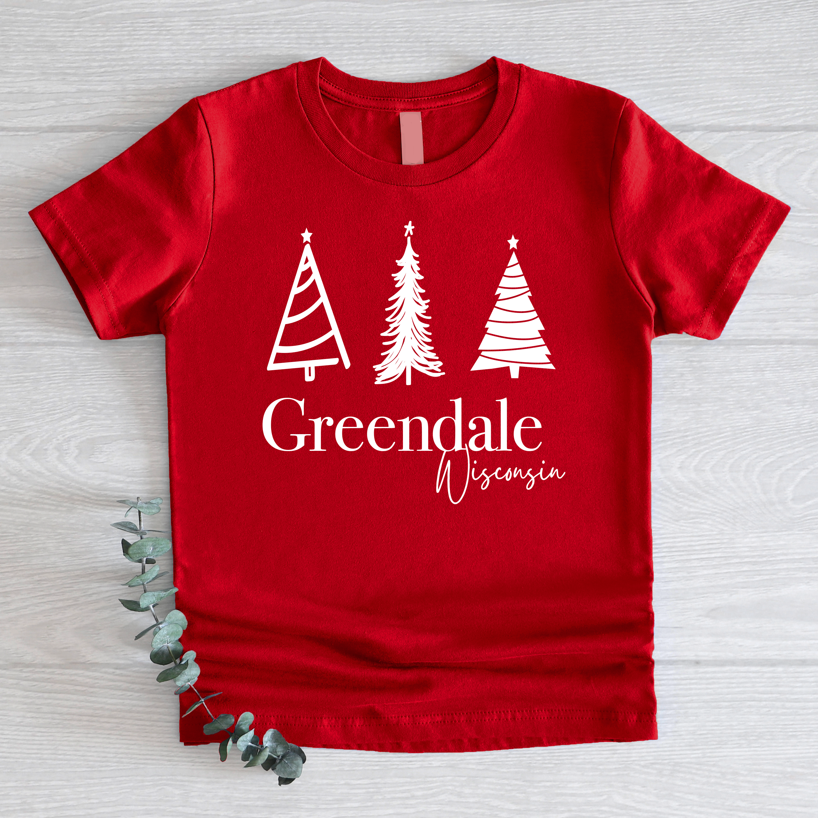 City State Custom Christmas Tree Shirt, Matching Family Hoodie, Sweatshirt | PodTeesHub.com
