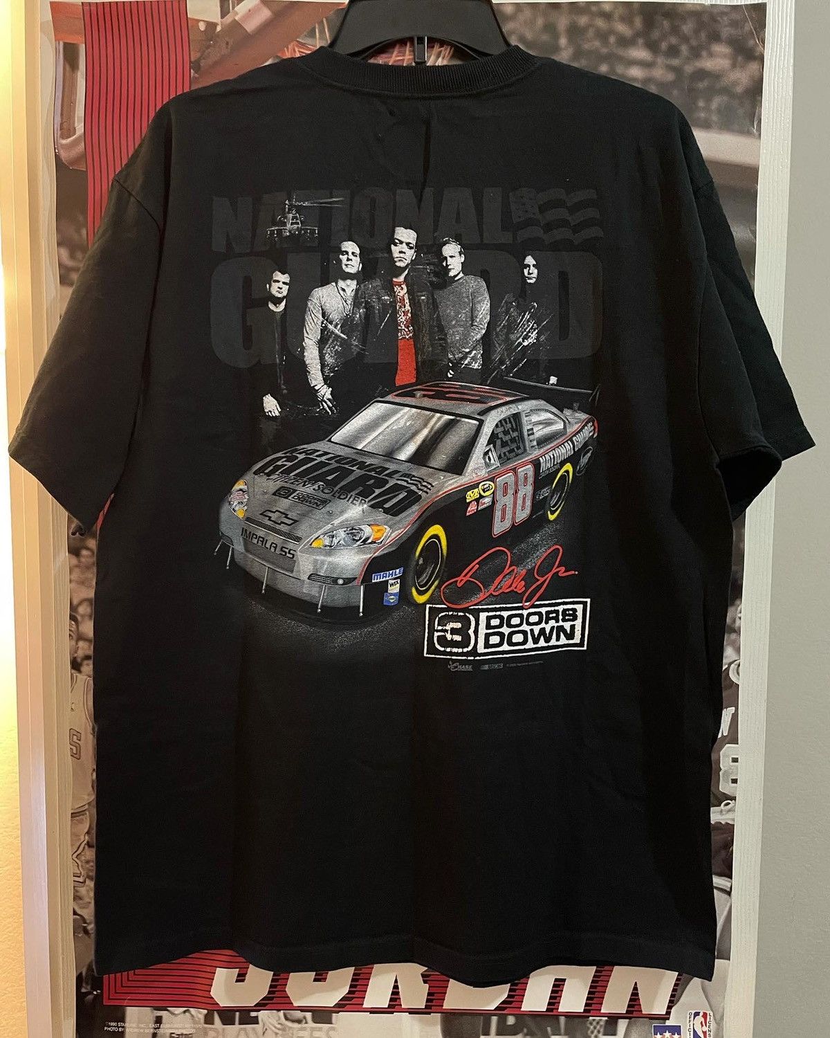 Vintage Nascar Dale Jr 3 Doors Down Tee Hoodie, Sweatshirt | PodTeesHub.com