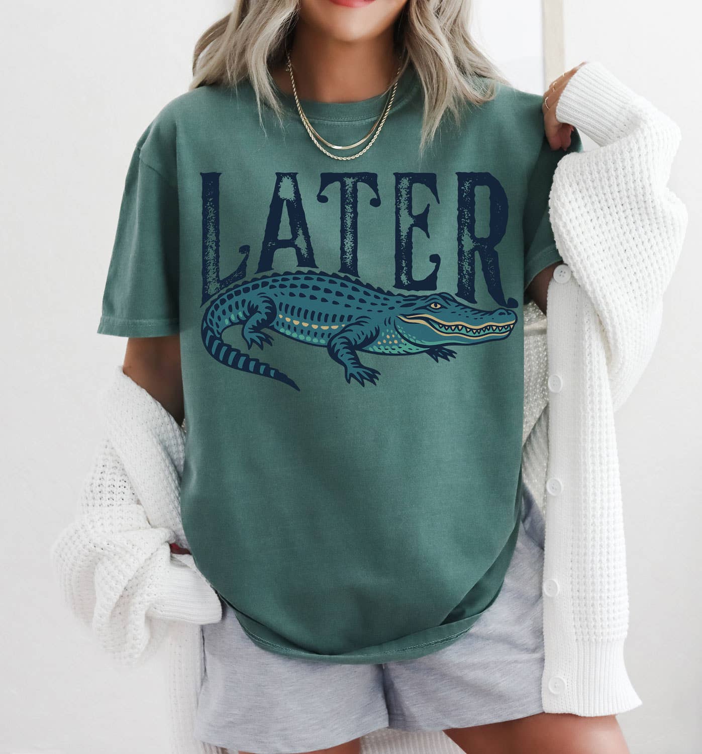 Later Gator Tee Hoodie, Sweatshirt | PodTeesHub.com