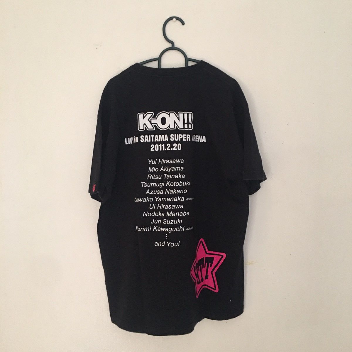 Japanese Brand X Vintage Vintage Anime K On Keion Rock Band Promo Concert Tee Hoodie, Sweatshirt | PodTeesHub.com